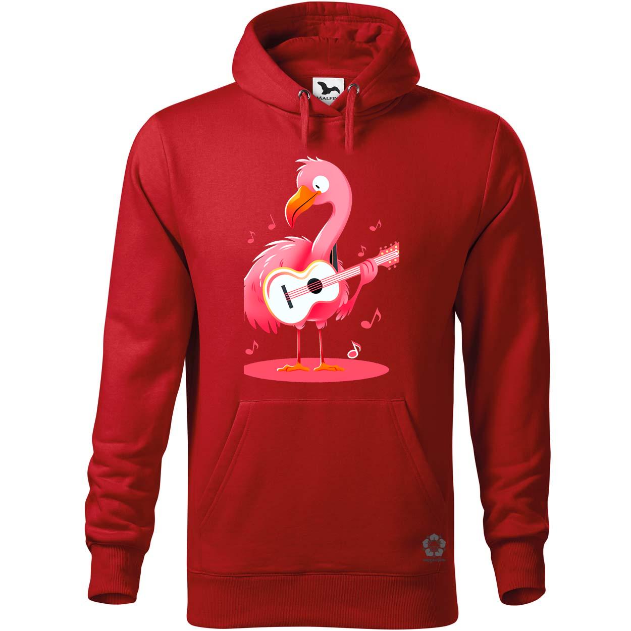 Flamingó gitározik v1 egyedi  pulóver 