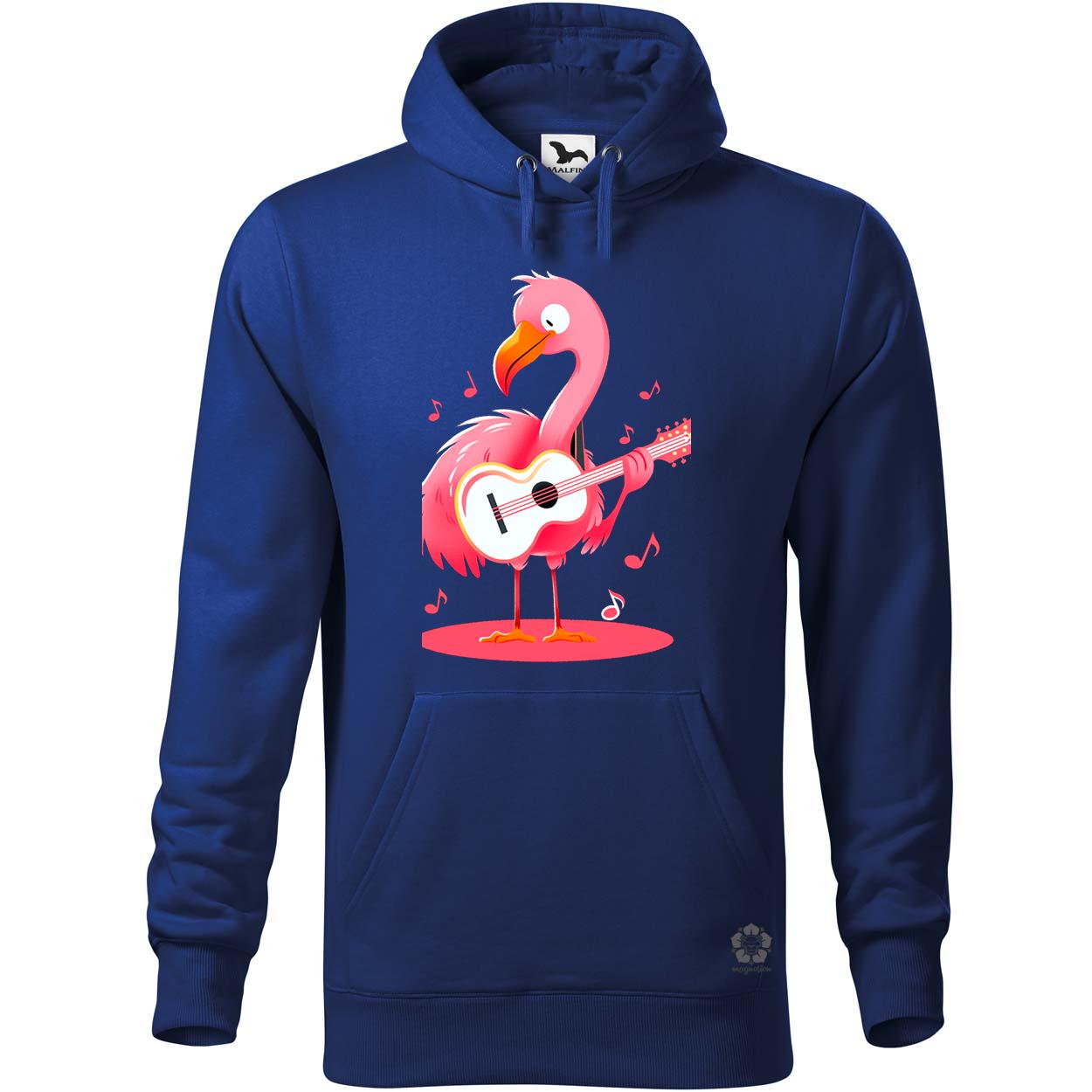 Flamingó gitározik v1 egyedi  pulóver 