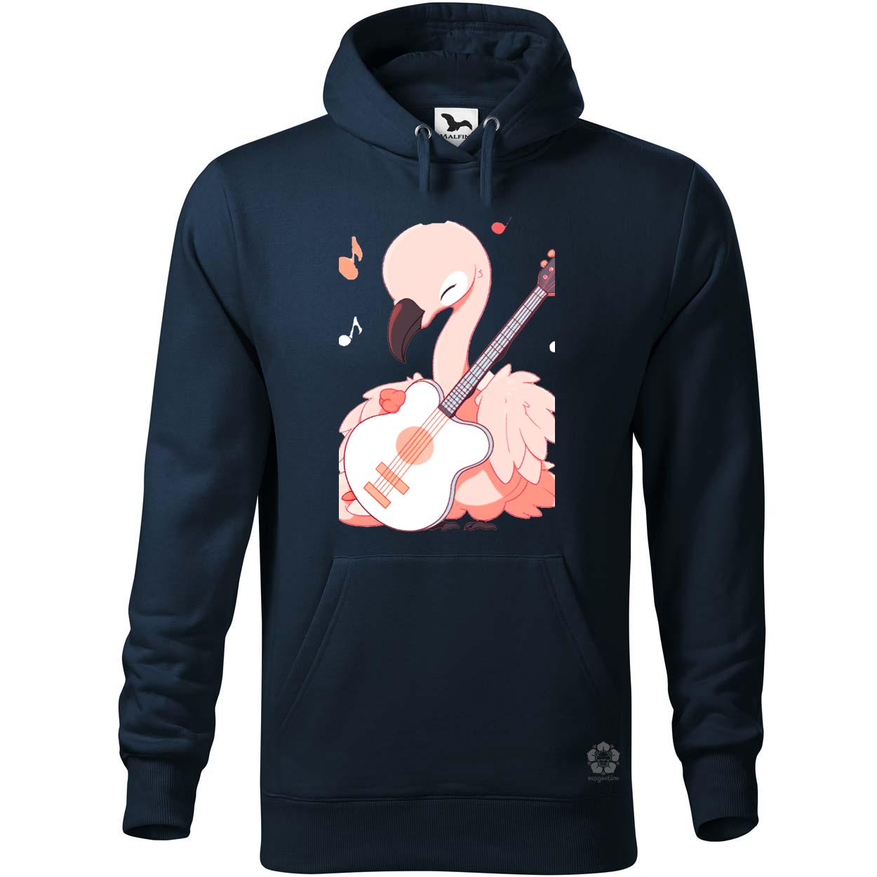 Flamingó gitározik v2 egyedi  pulóver 