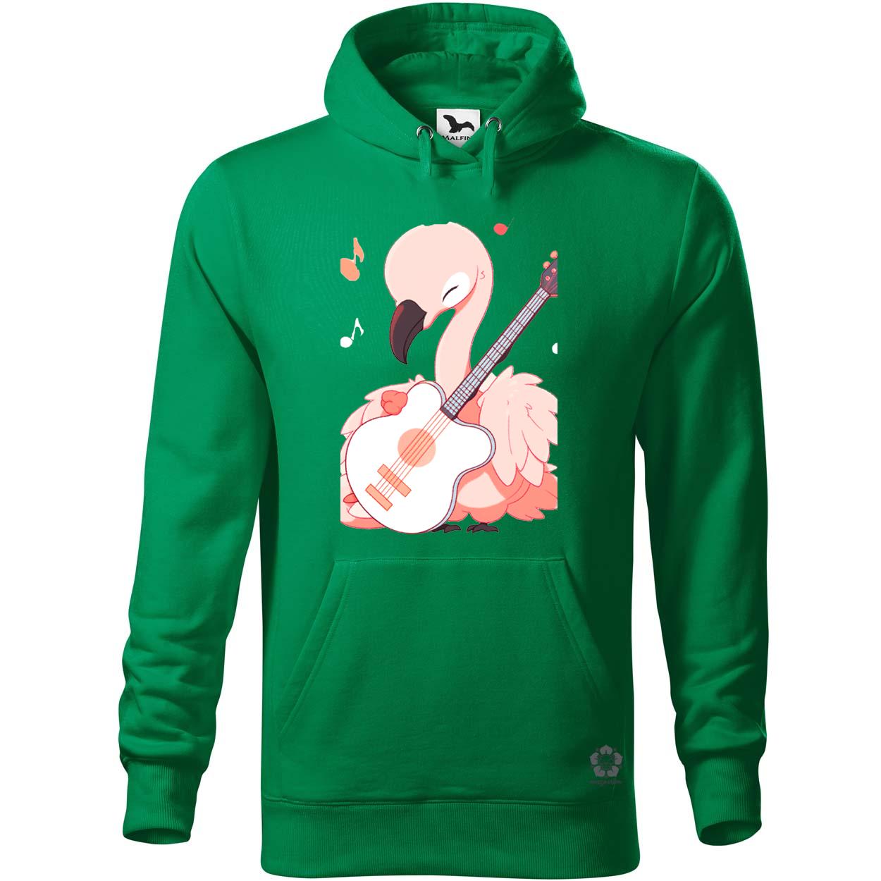 Flamingó gitározik v2 egyedi  pulóver 