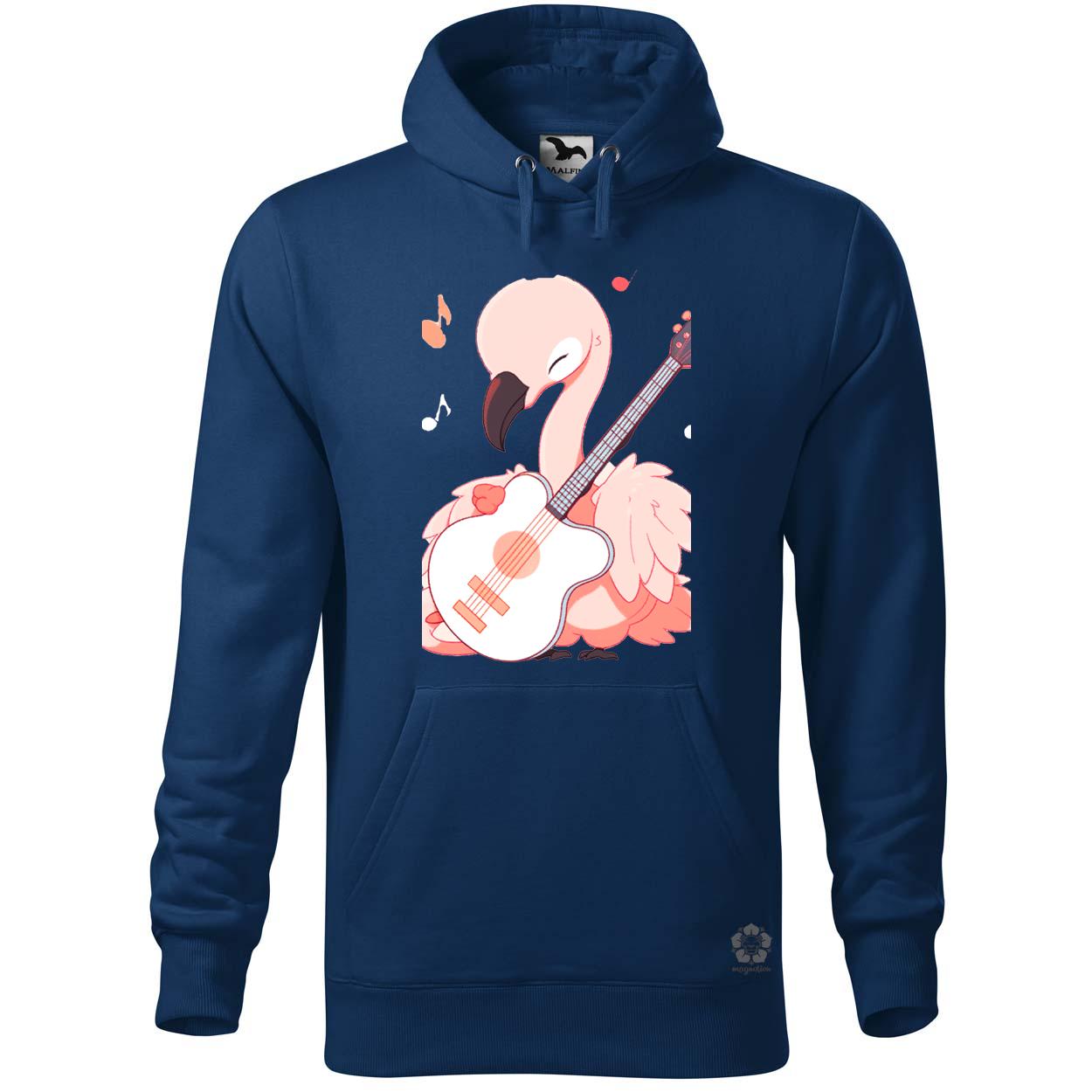 Flamingó gitározik v2 egyedi  pulóver 