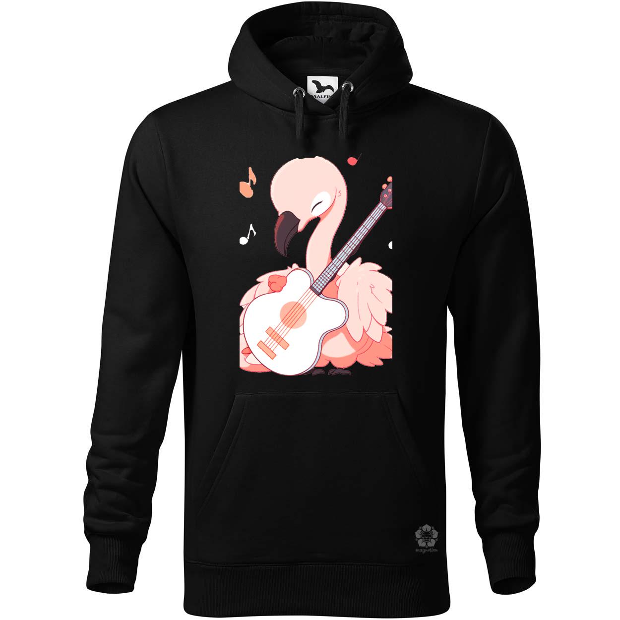 Flamingó gitározik v2 egyedi  pulóver 