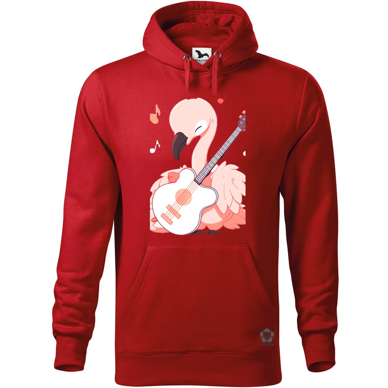 Flamingó gitározik v2 egyedi  pulóver 