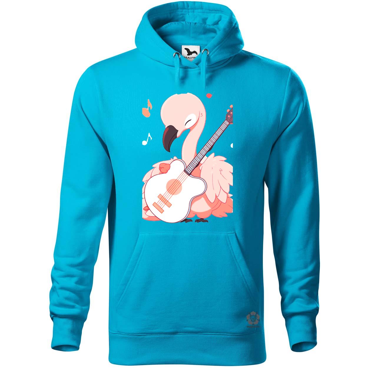 Flamingó gitározik v2 egyedi  pulóver 