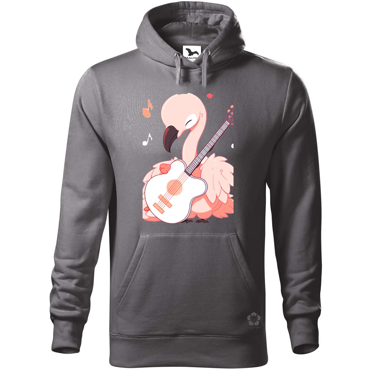 Flamingó gitározik v2 egyedi  pulóver 