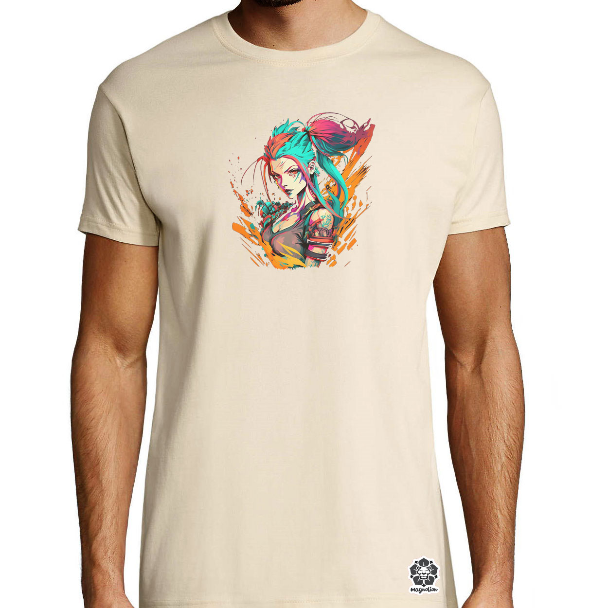 Jinx portré v3 egyedi póló 