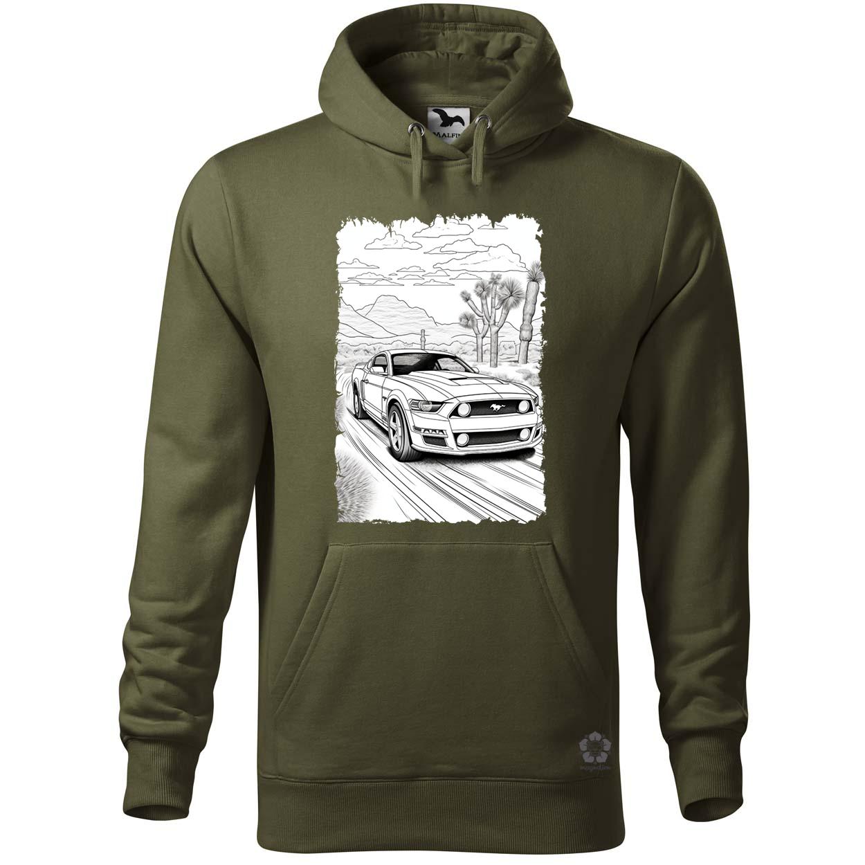 Ford Mustang v2 egyedi  pulóver 