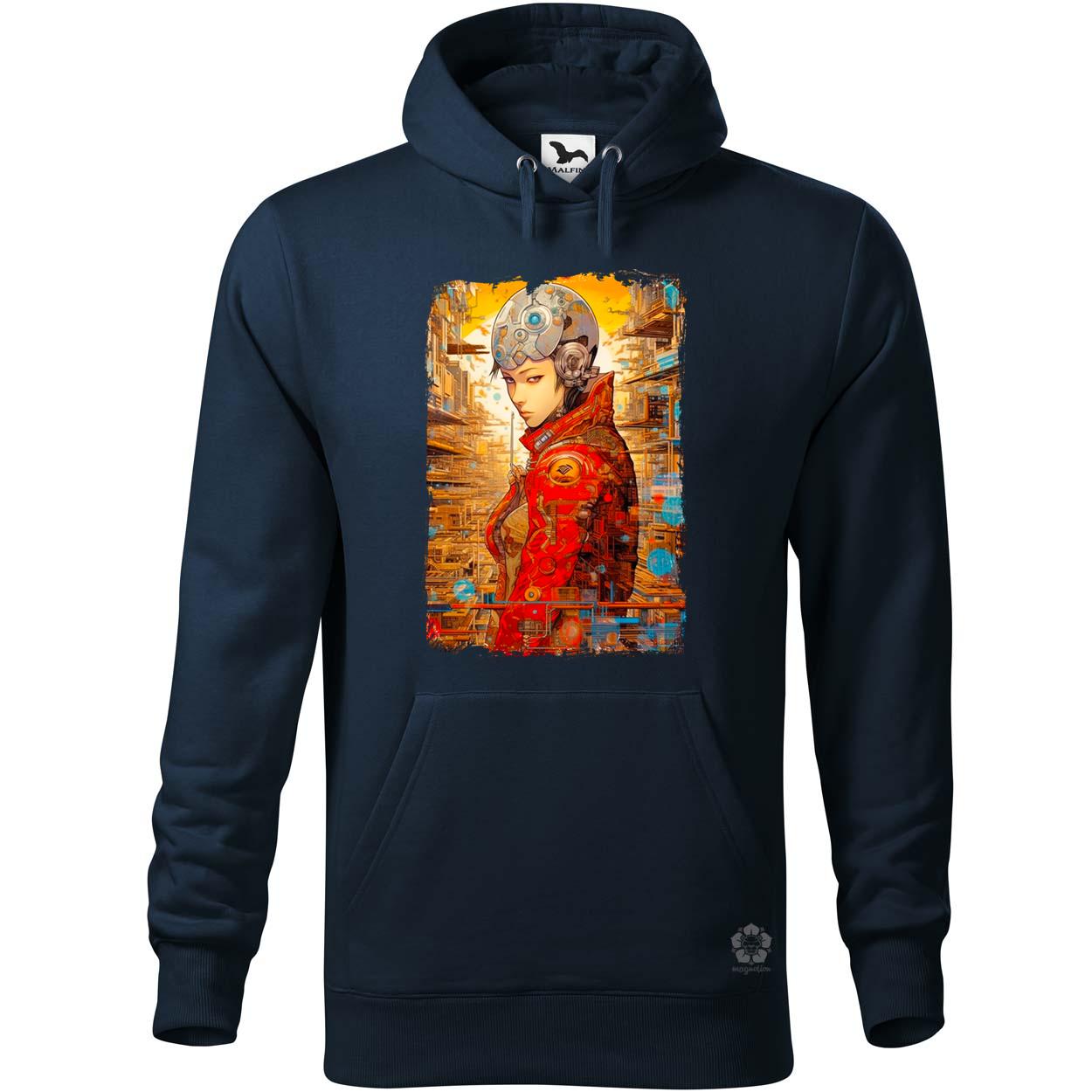 Futurisztikus anime szuperhős v10 egyedi  pulóver 