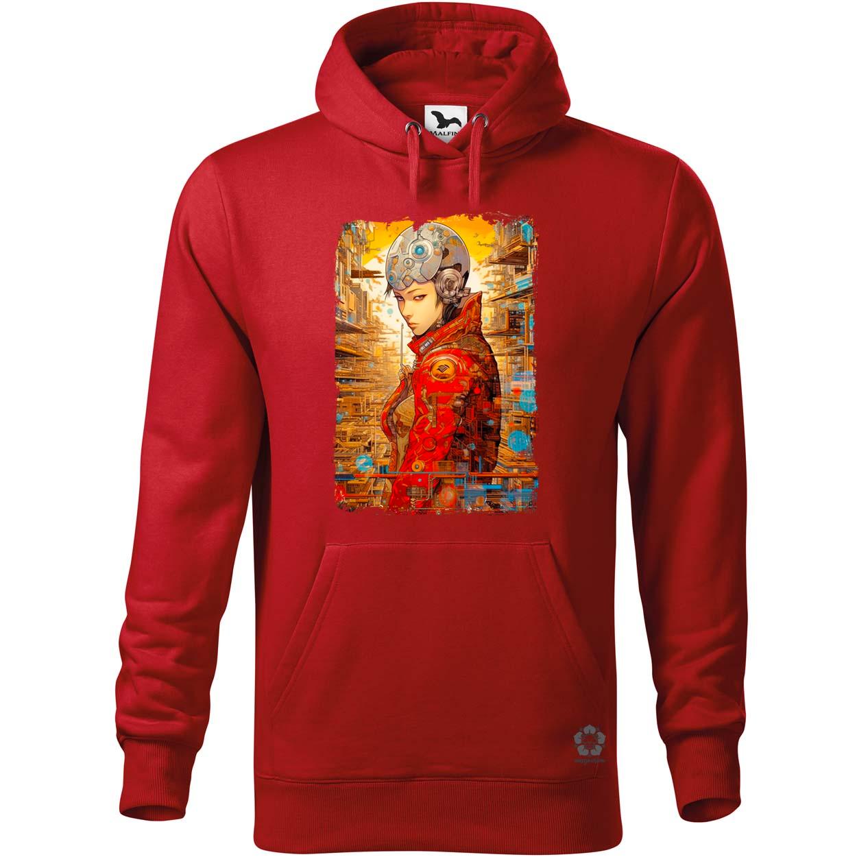 Futurisztikus anime szuperhős v10 egyedi  pulóver 