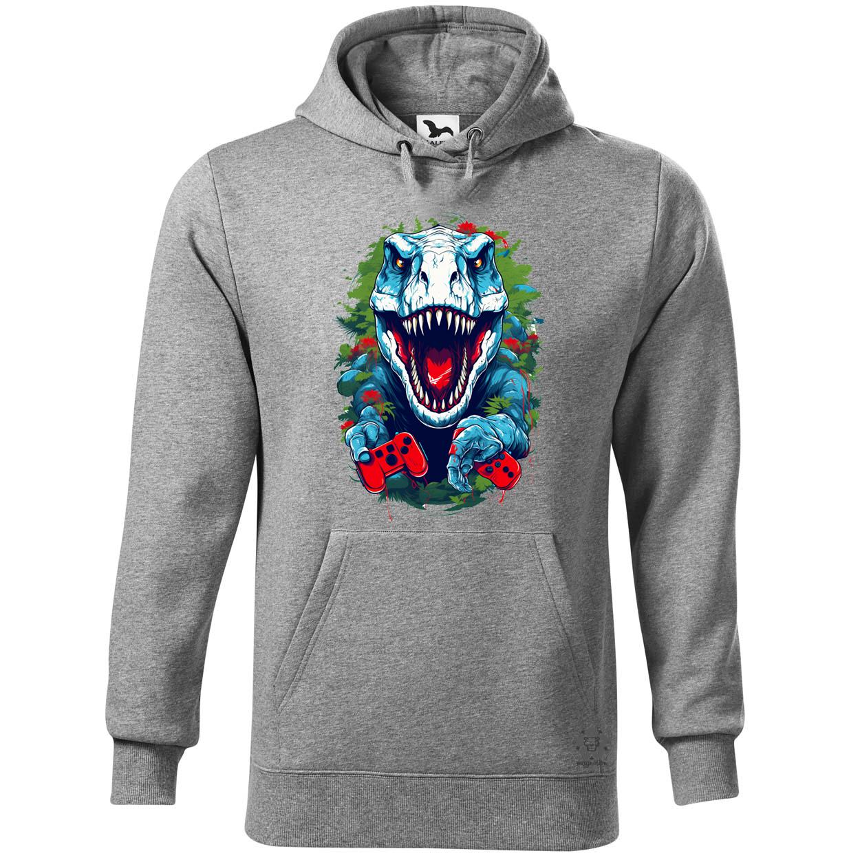 Gamer T-rex v2 egyedi  pulóver 
