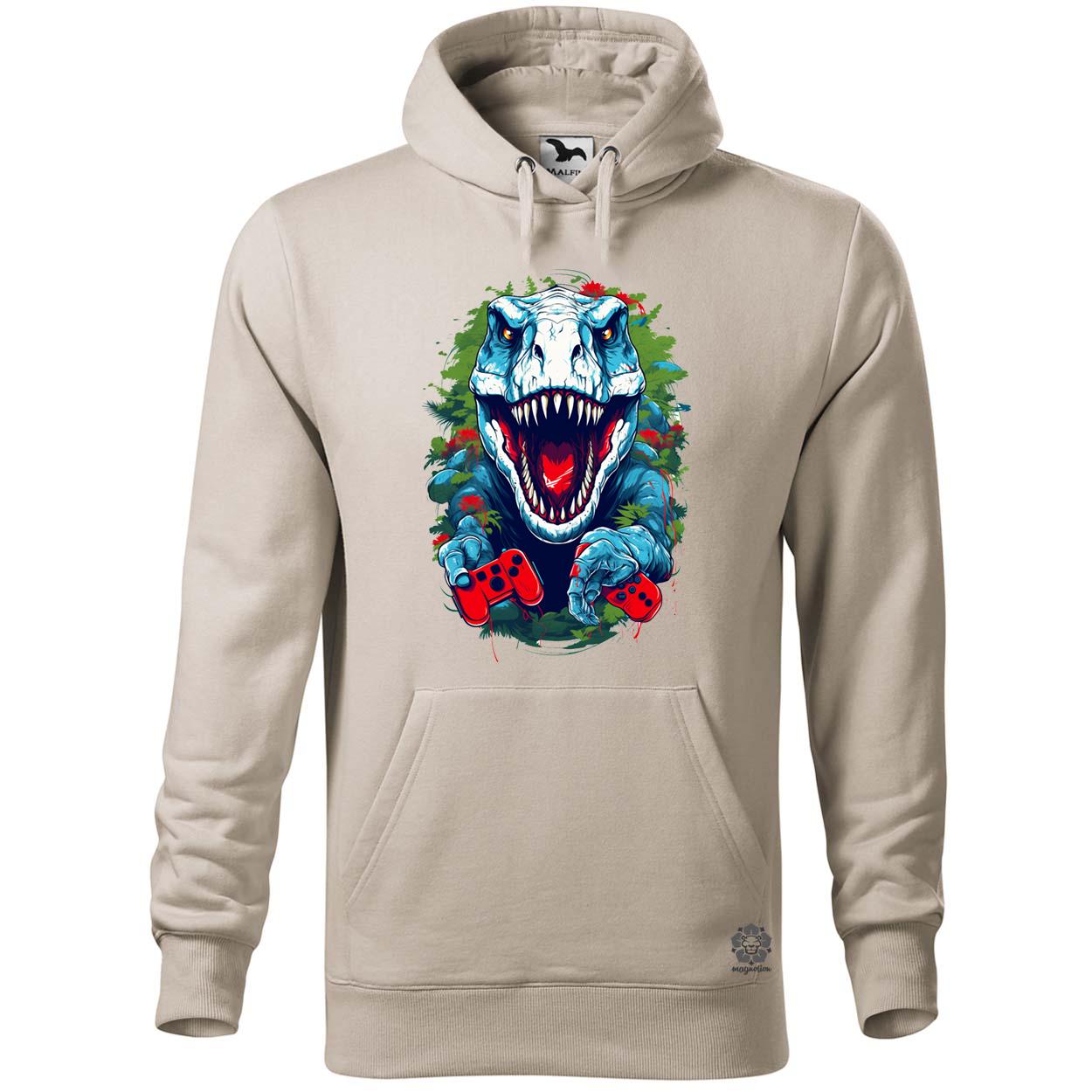 Gamer T-rex v2 egyedi  pulóver 