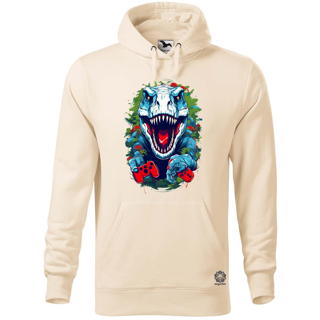Gamer T-rex v2 egyedi  pulóver 