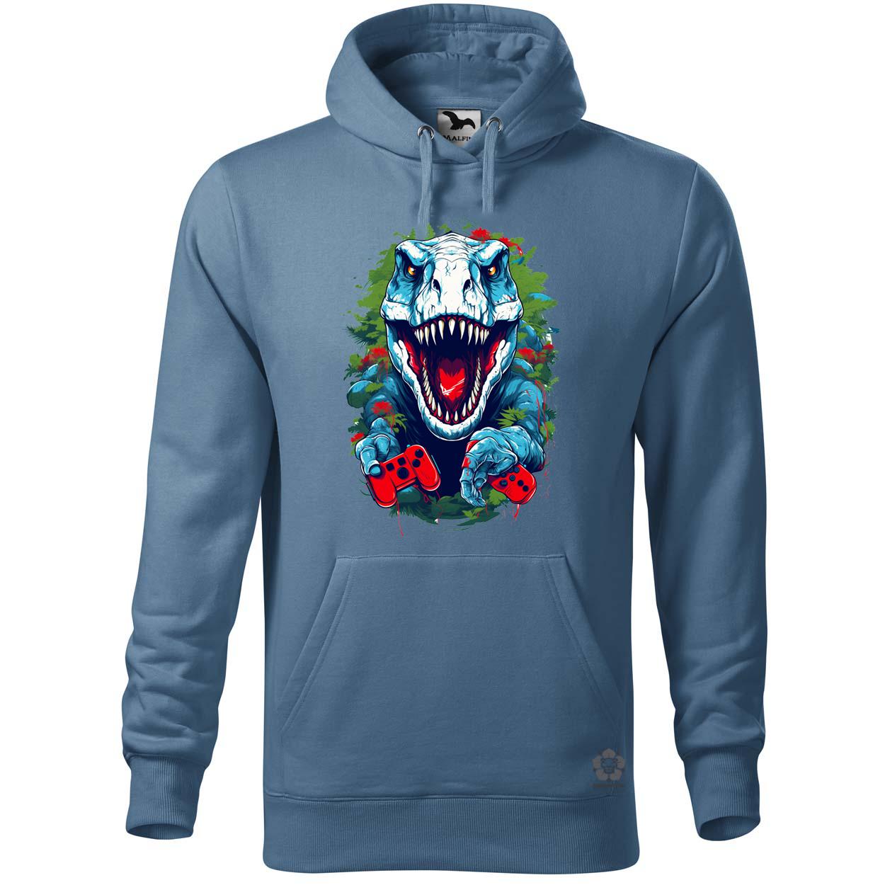 Gamer T-rex v2 egyedi  pulóver 
