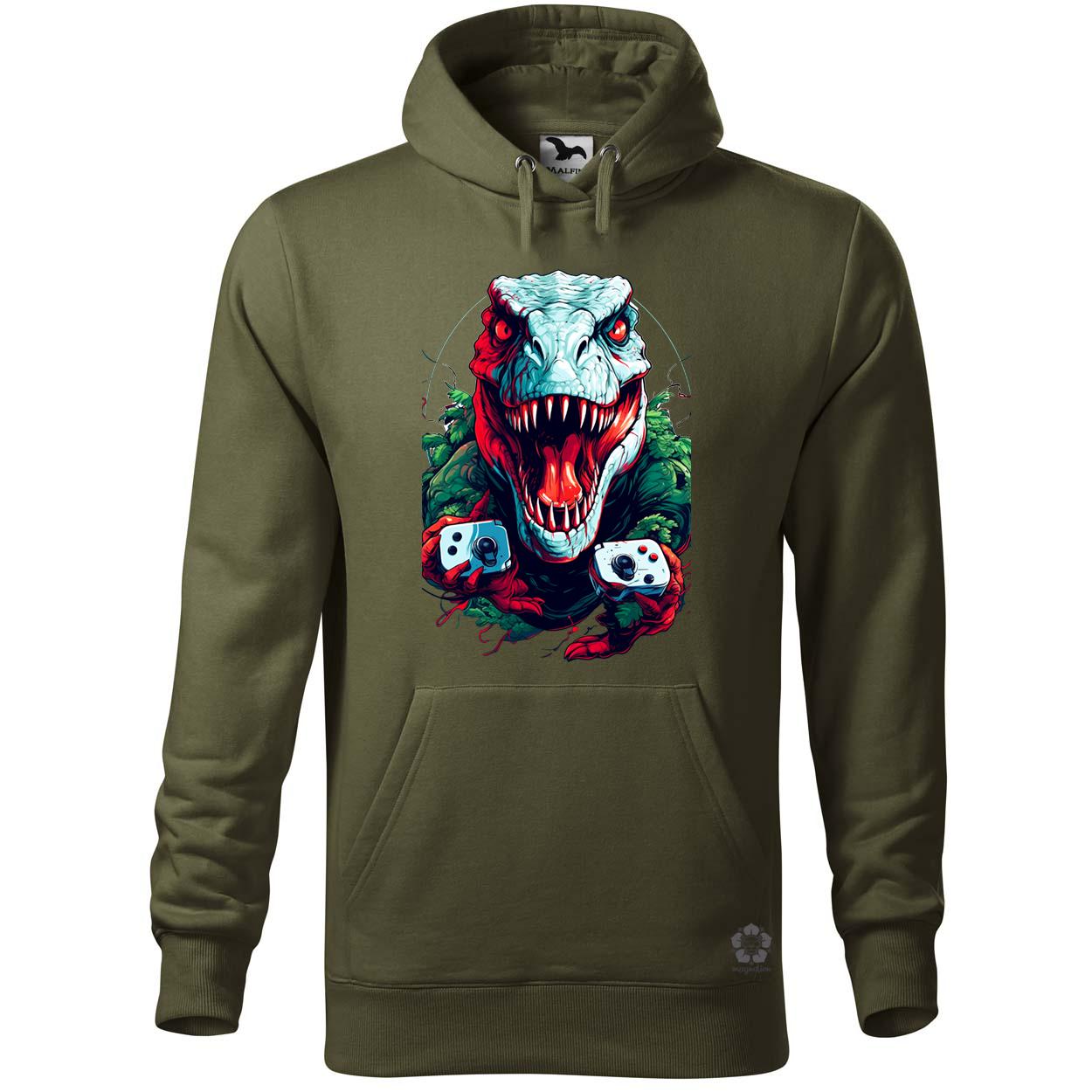Gamer T-rex v3 egyedi  pulóver 