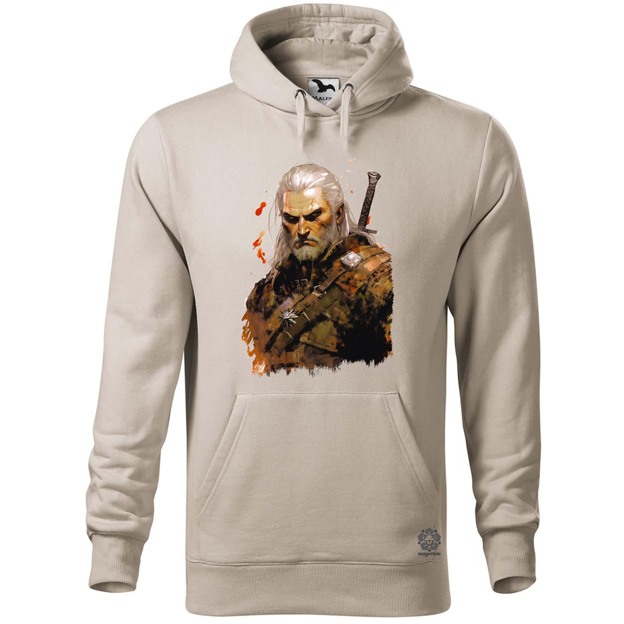 Geralt portré v2 egyedi  pulóver 