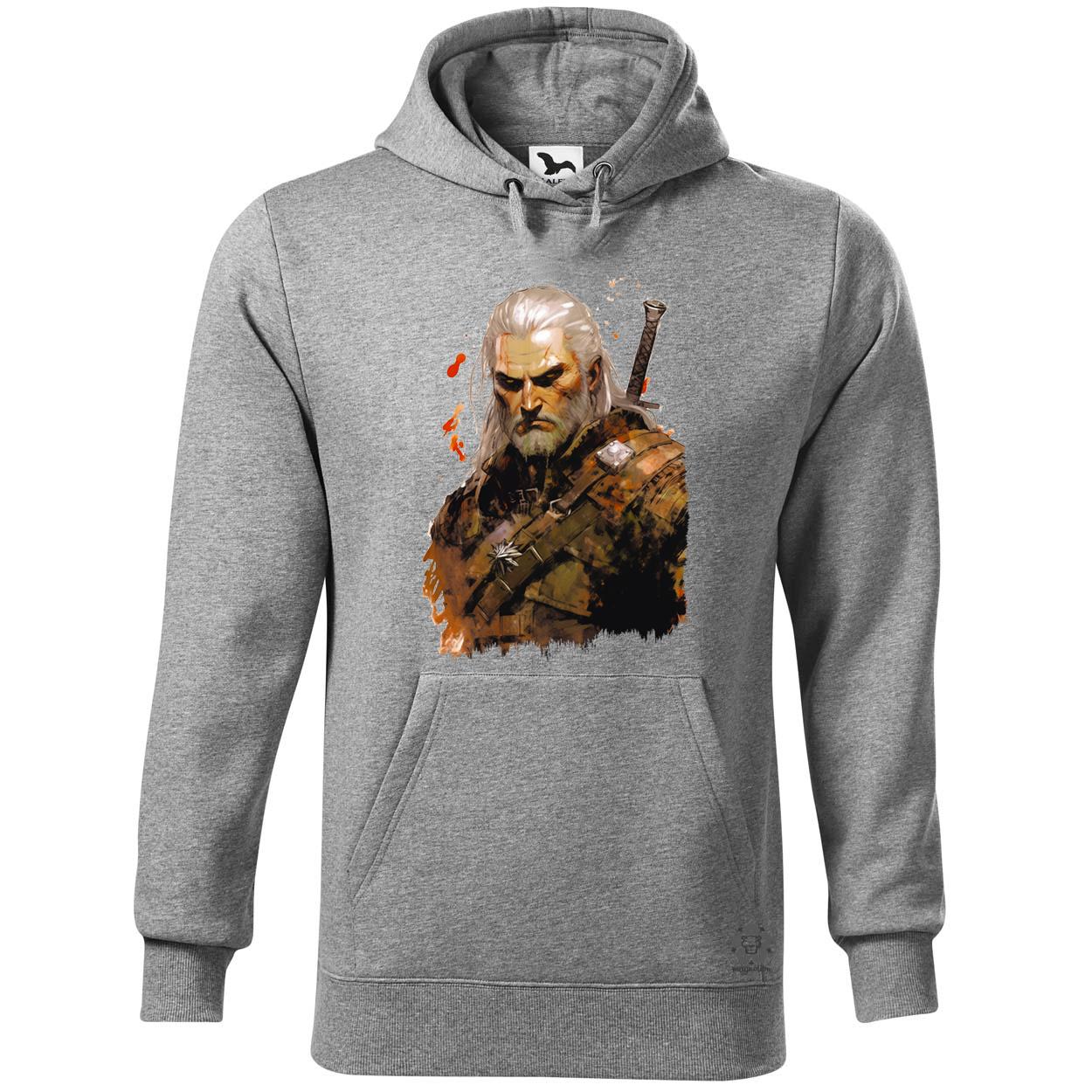 Geralt portré v2 egyedi  pulóver 