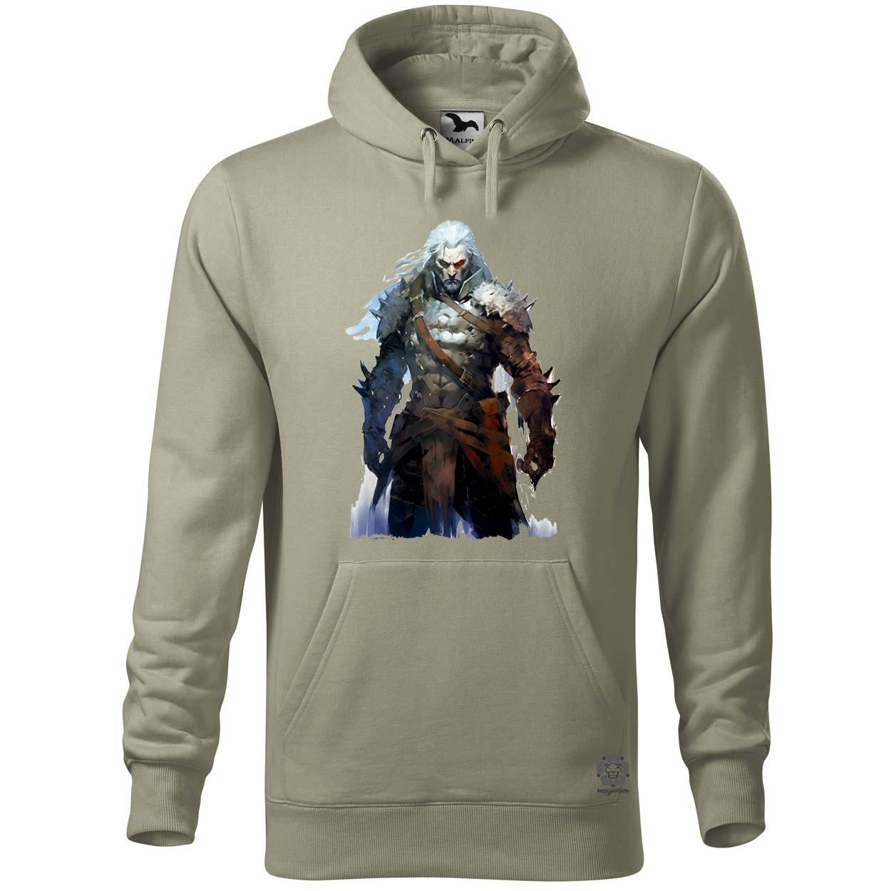 Geralt portré v5 egyedi  pulóver 