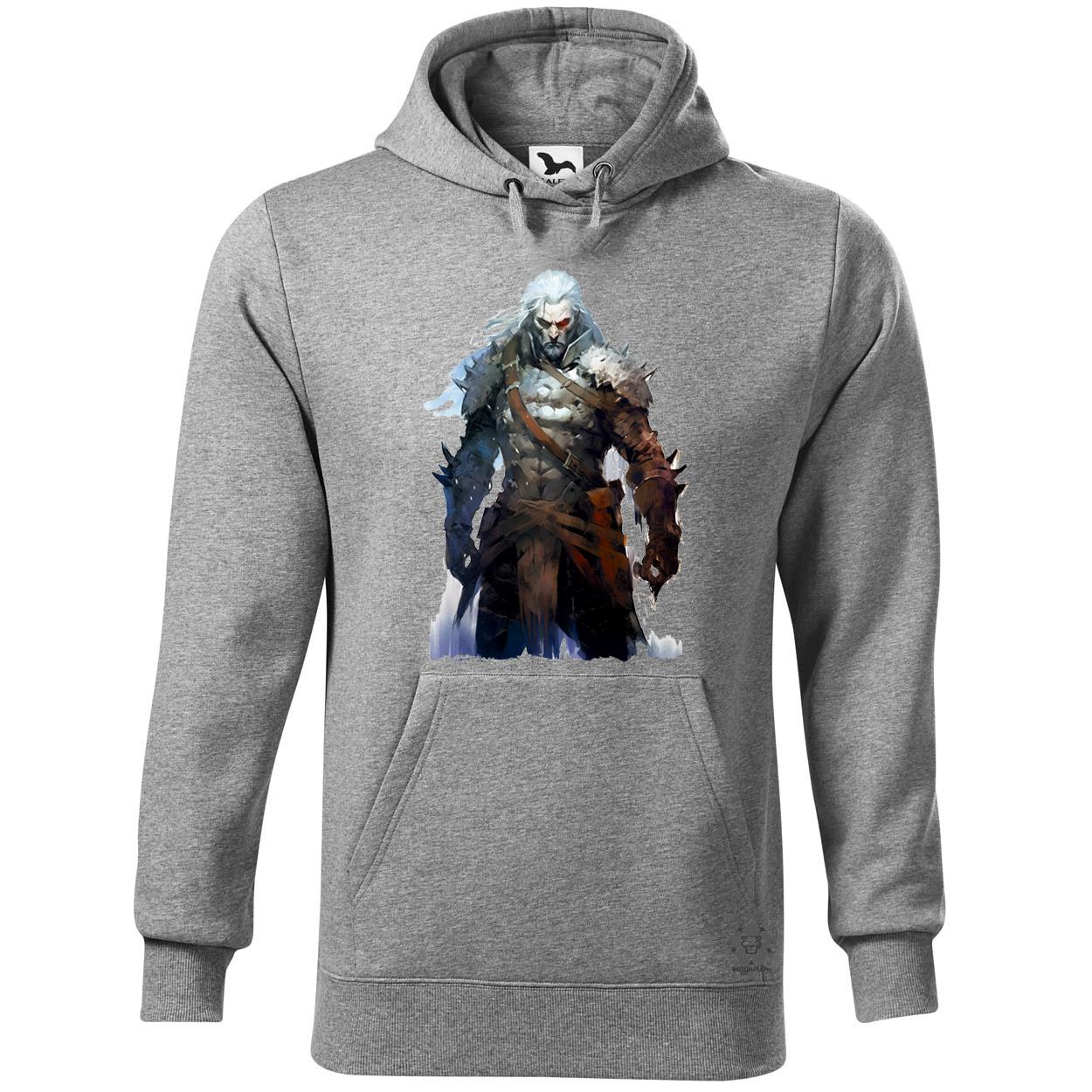 Geralt portré v5 egyedi  pulóver 