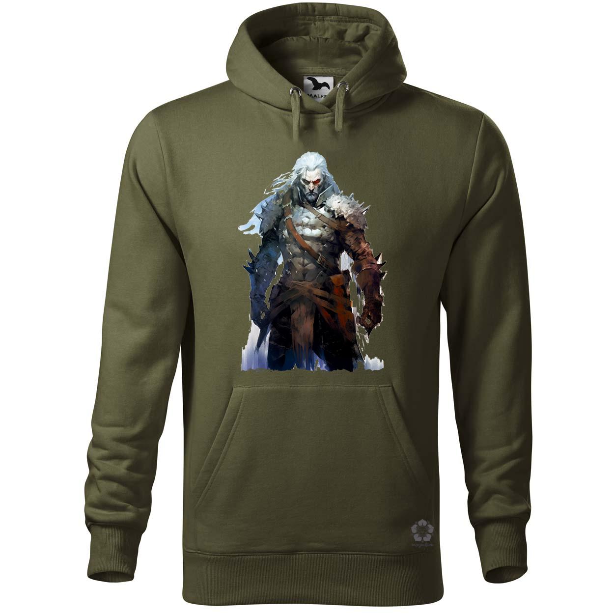 Geralt portré v5 egyedi  pulóver 