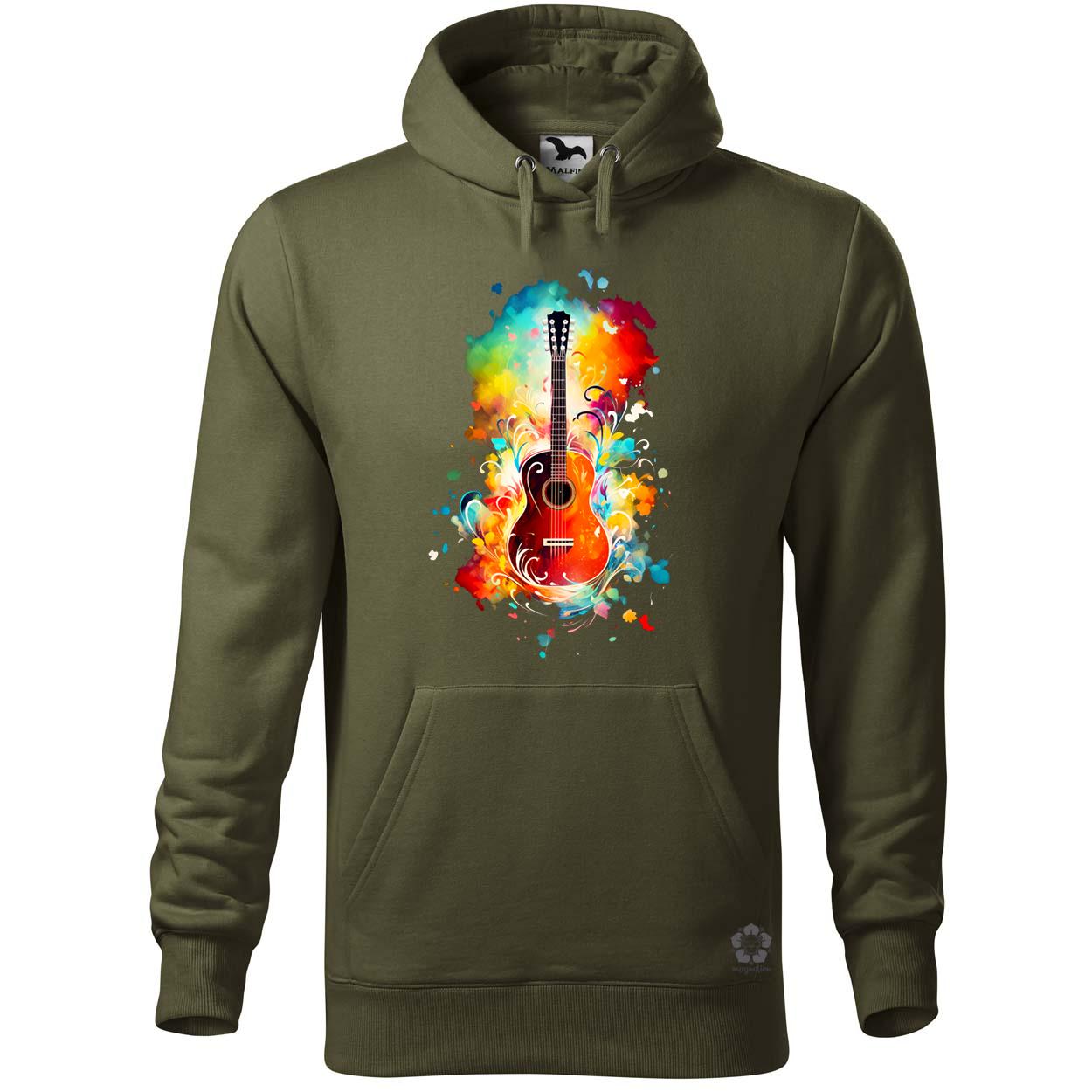 Gitár fantázia v2 egyedi  pulóver 