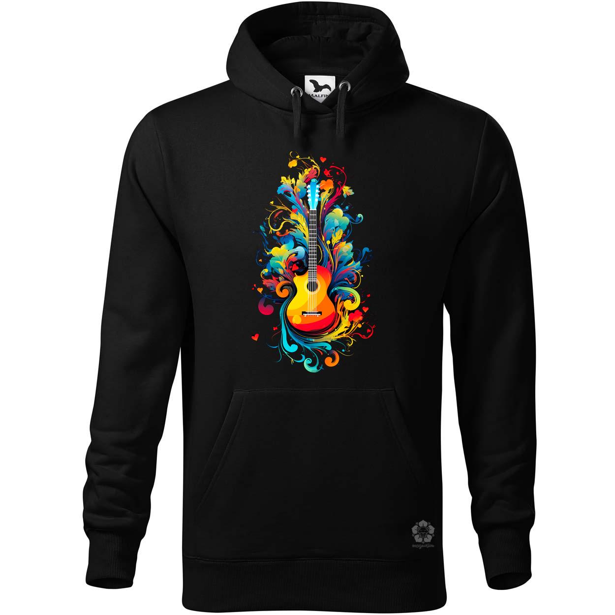 Gitár fantázia v3 egyedi  pulóver 