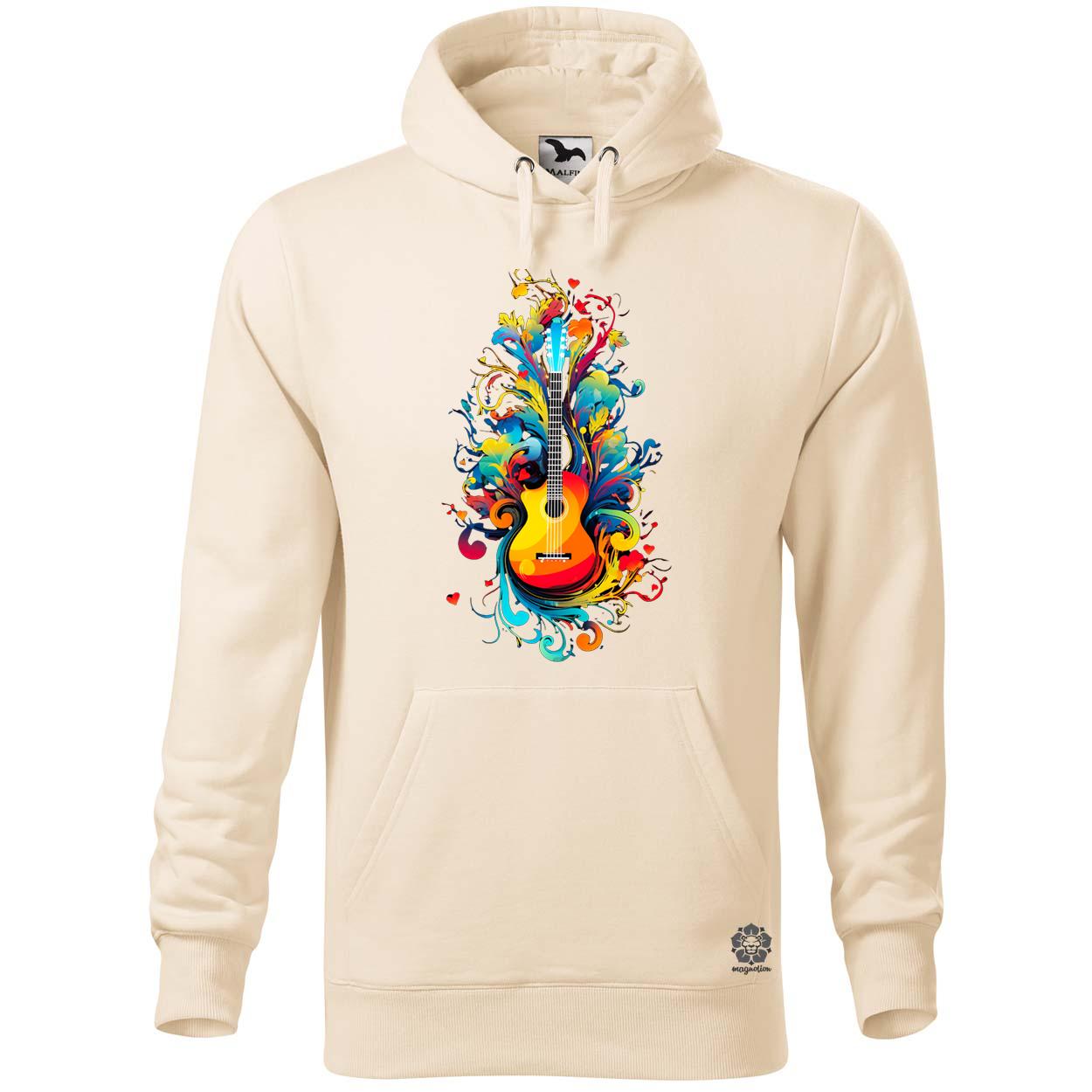 Gitár fantázia v3 egyedi  pulóver 
