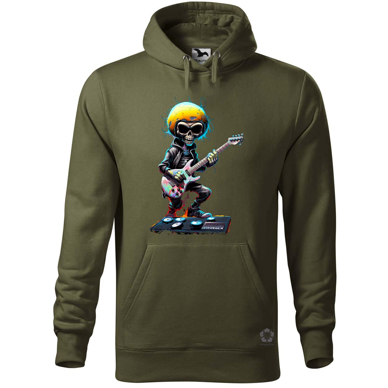 Gitáros srác v4 egyedi  pulóver 