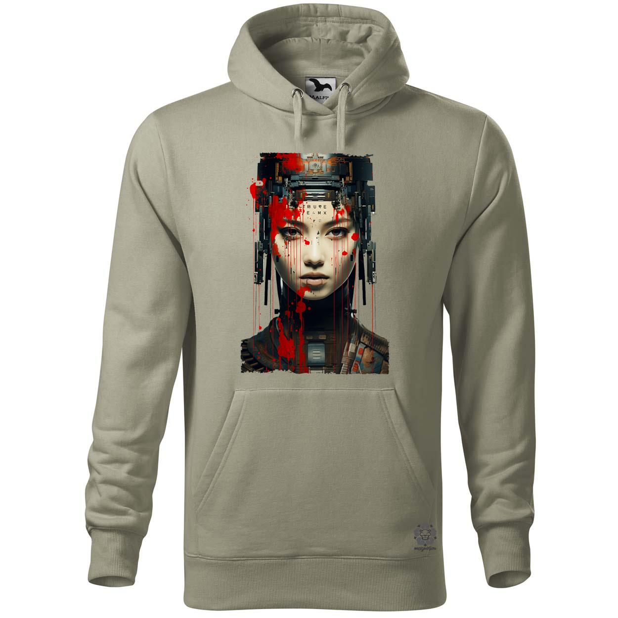 Glitch tech fantázia v3 egyedi  pulóver 