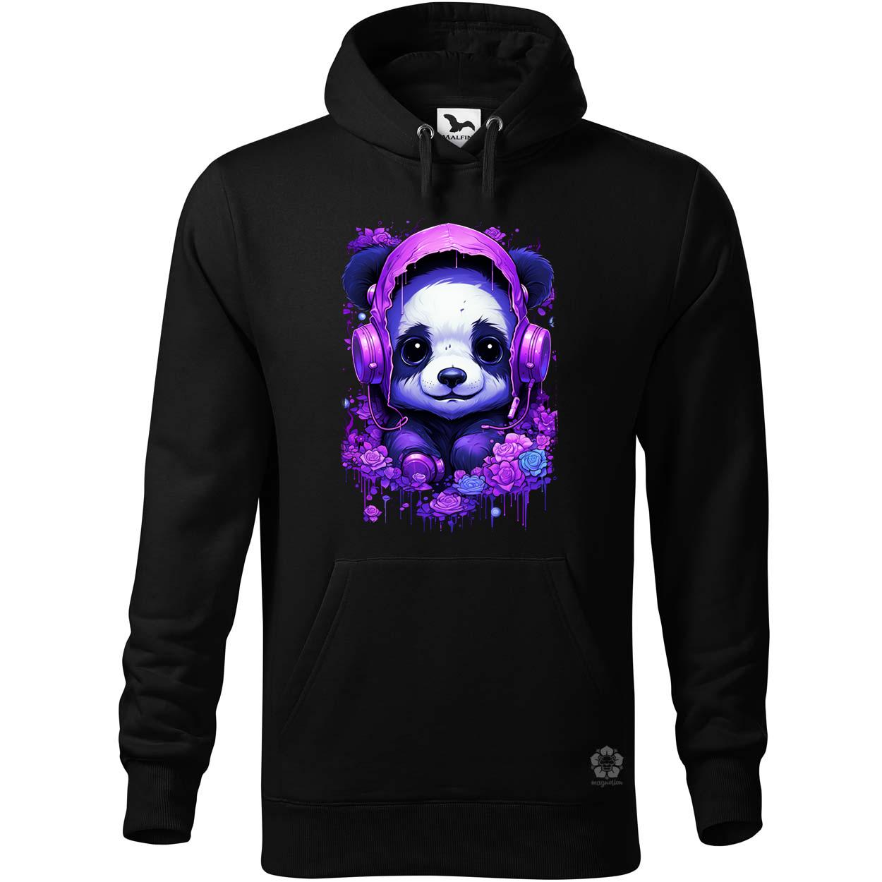 Glitchart panda v2 egyedi  pulóver 
