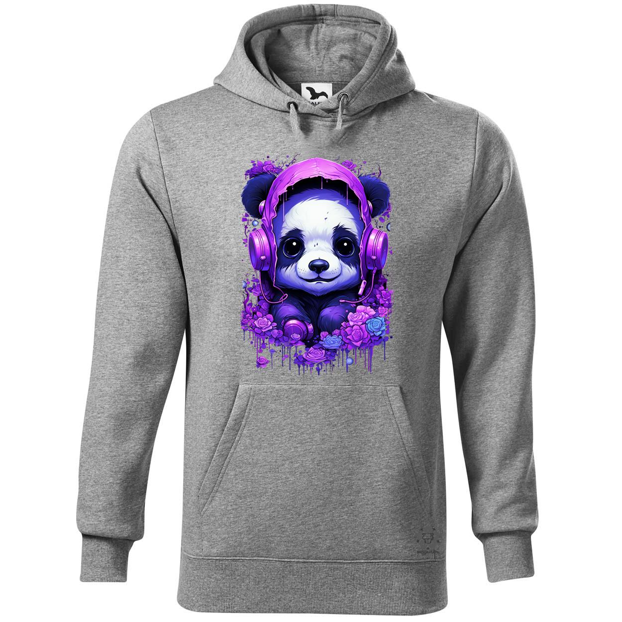Glitchart panda v2 egyedi  pulóver 