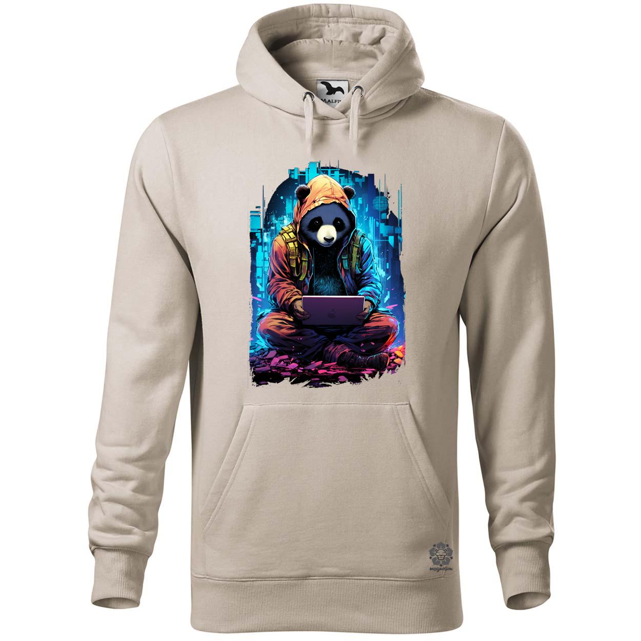 Glitchart panda v4 egyedi  pulóver 