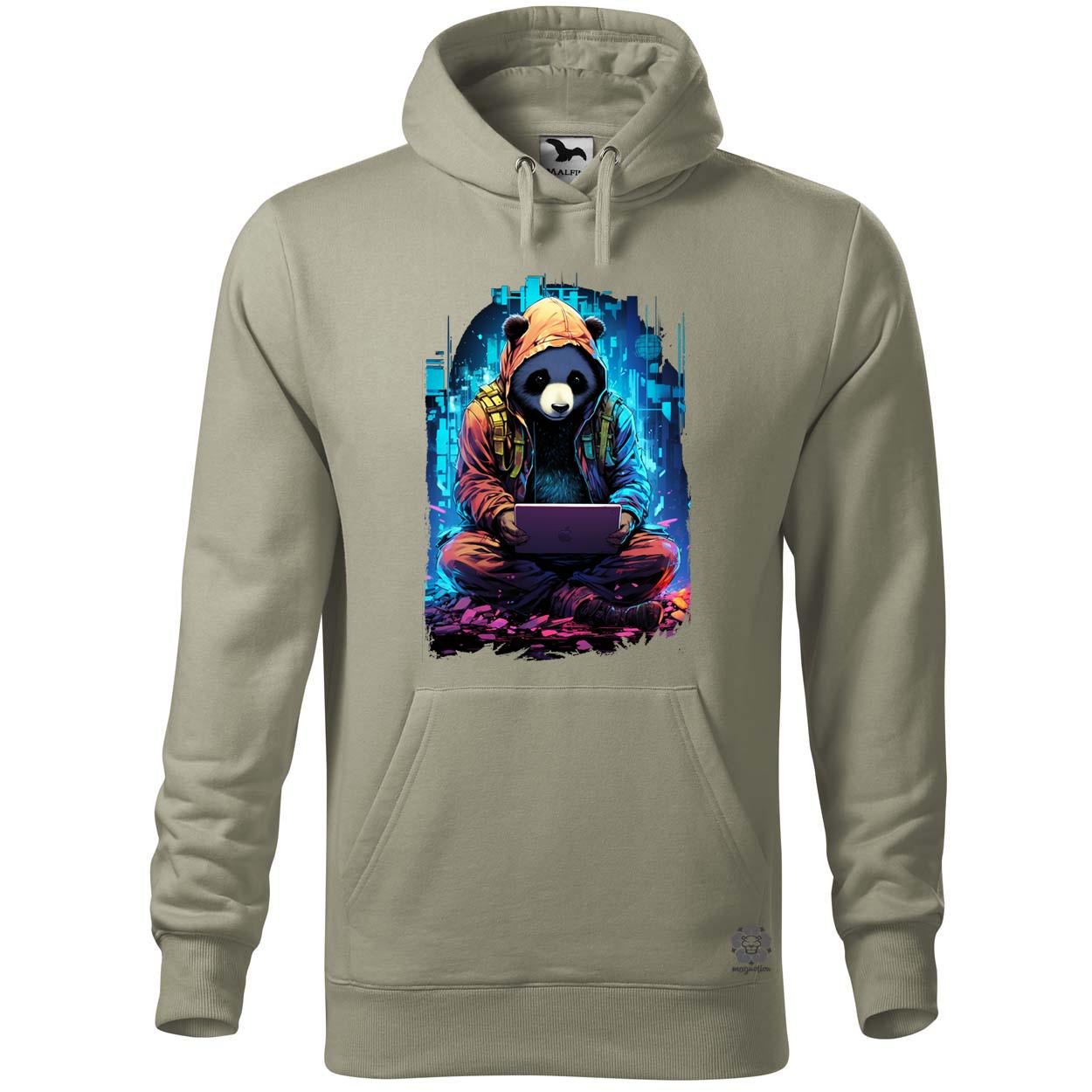 Glitchart panda v4 egyedi  pulóver 