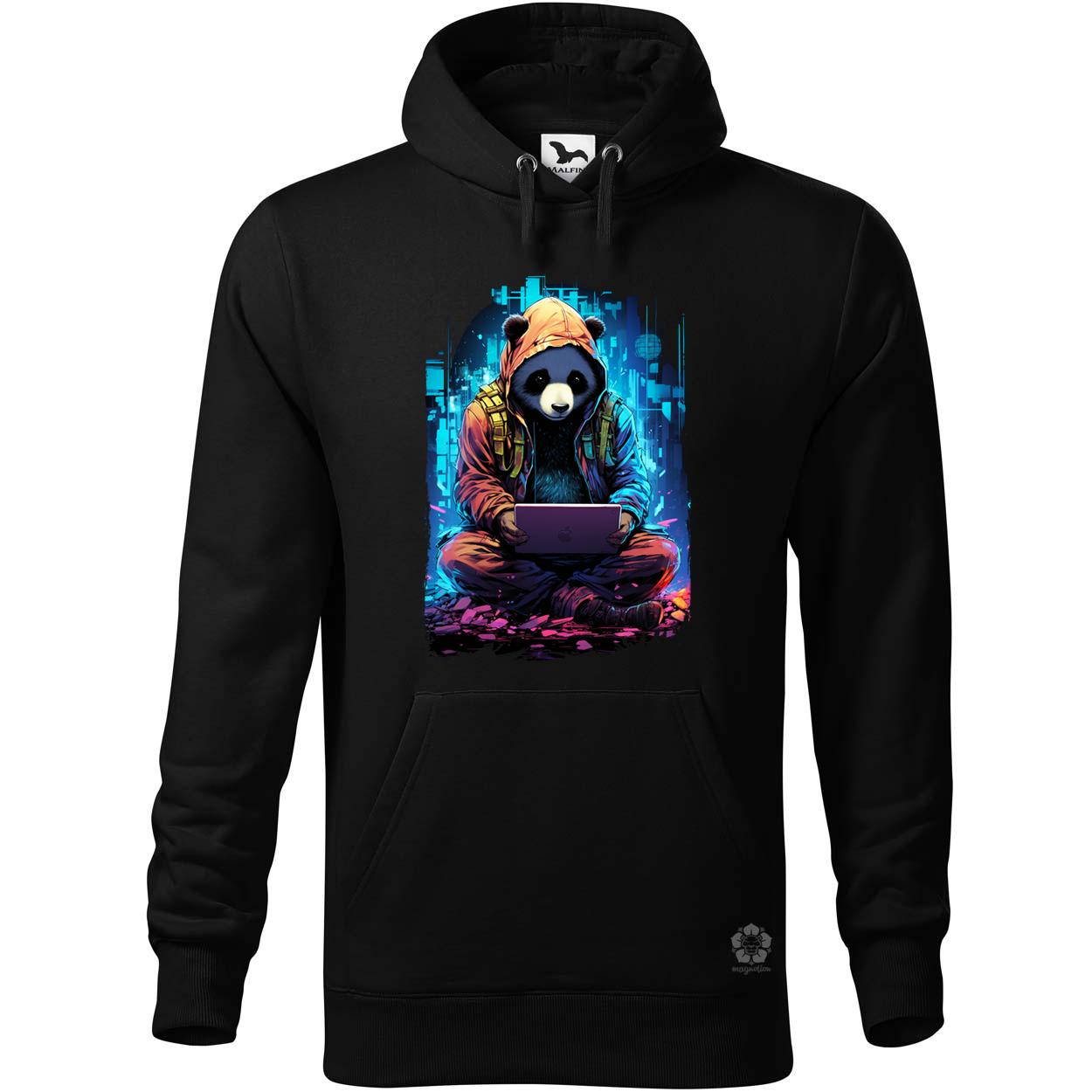 Glitchart panda v4 egyedi  pulóver 