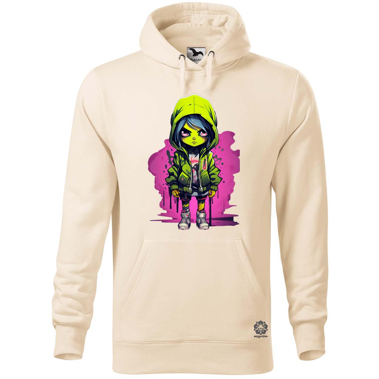 Graffiti lány szörny v3 egyedi  pulóver 