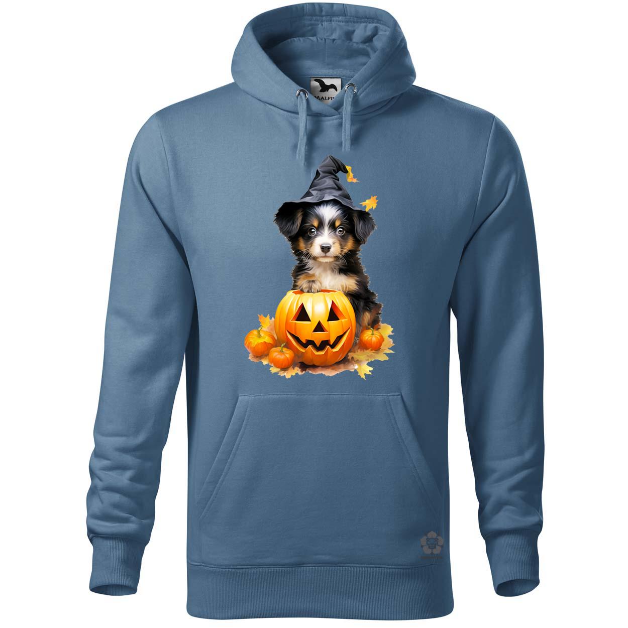Halloween tök és kutyus v1 egyedi  pulóver 