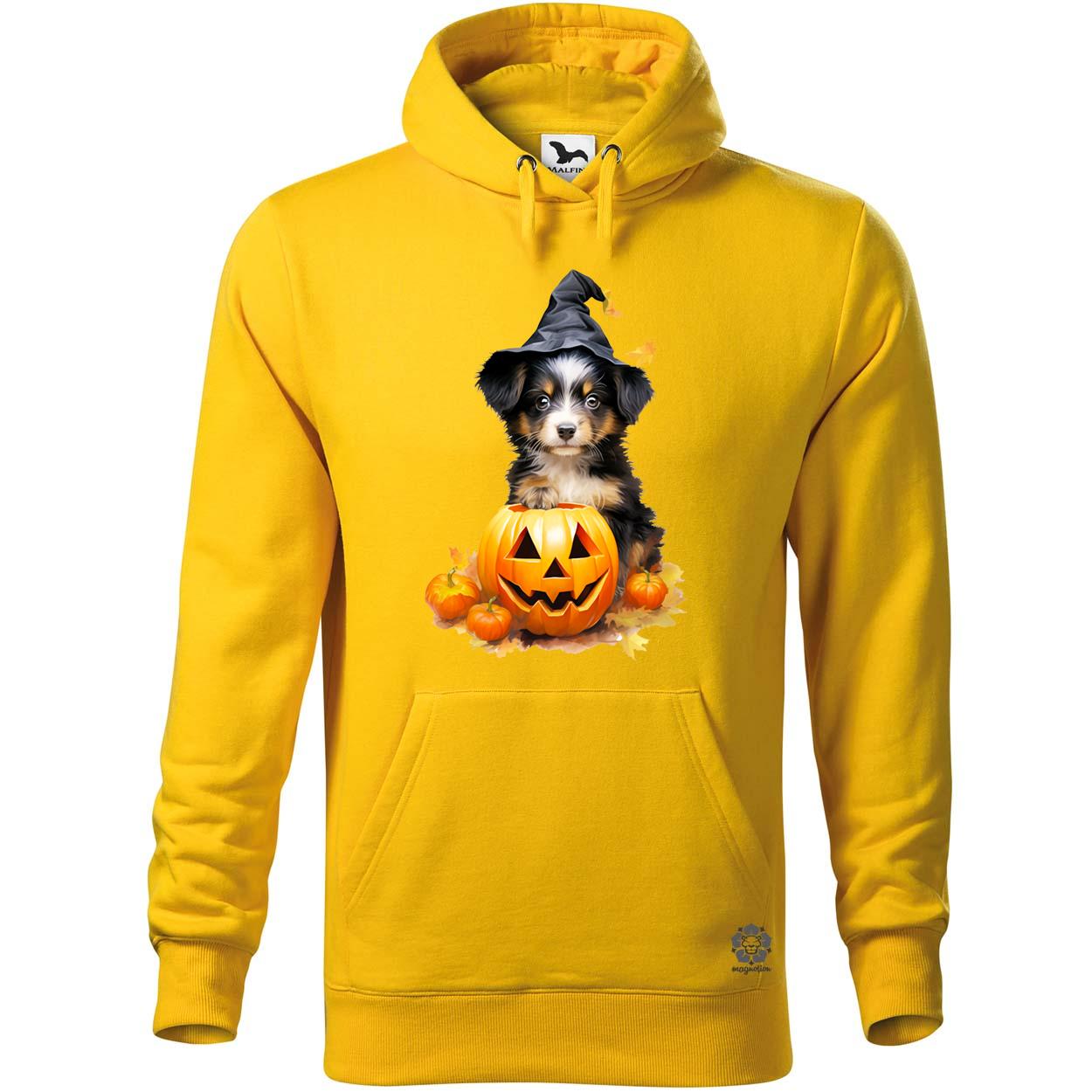 Halloween tök és kutyus v1 egyedi  pulóver 