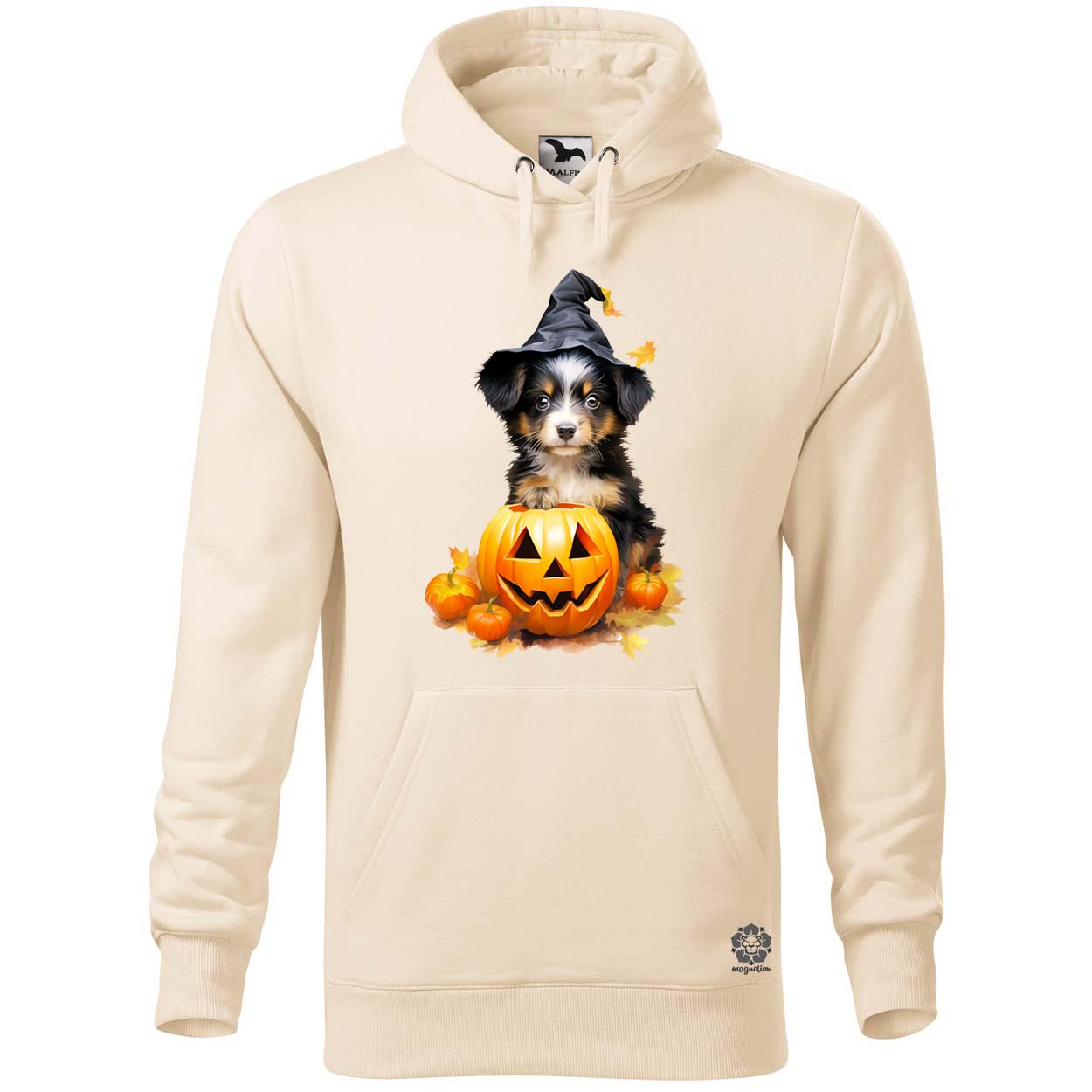 Halloween tök és kutyus v1 egyedi  pulóver 