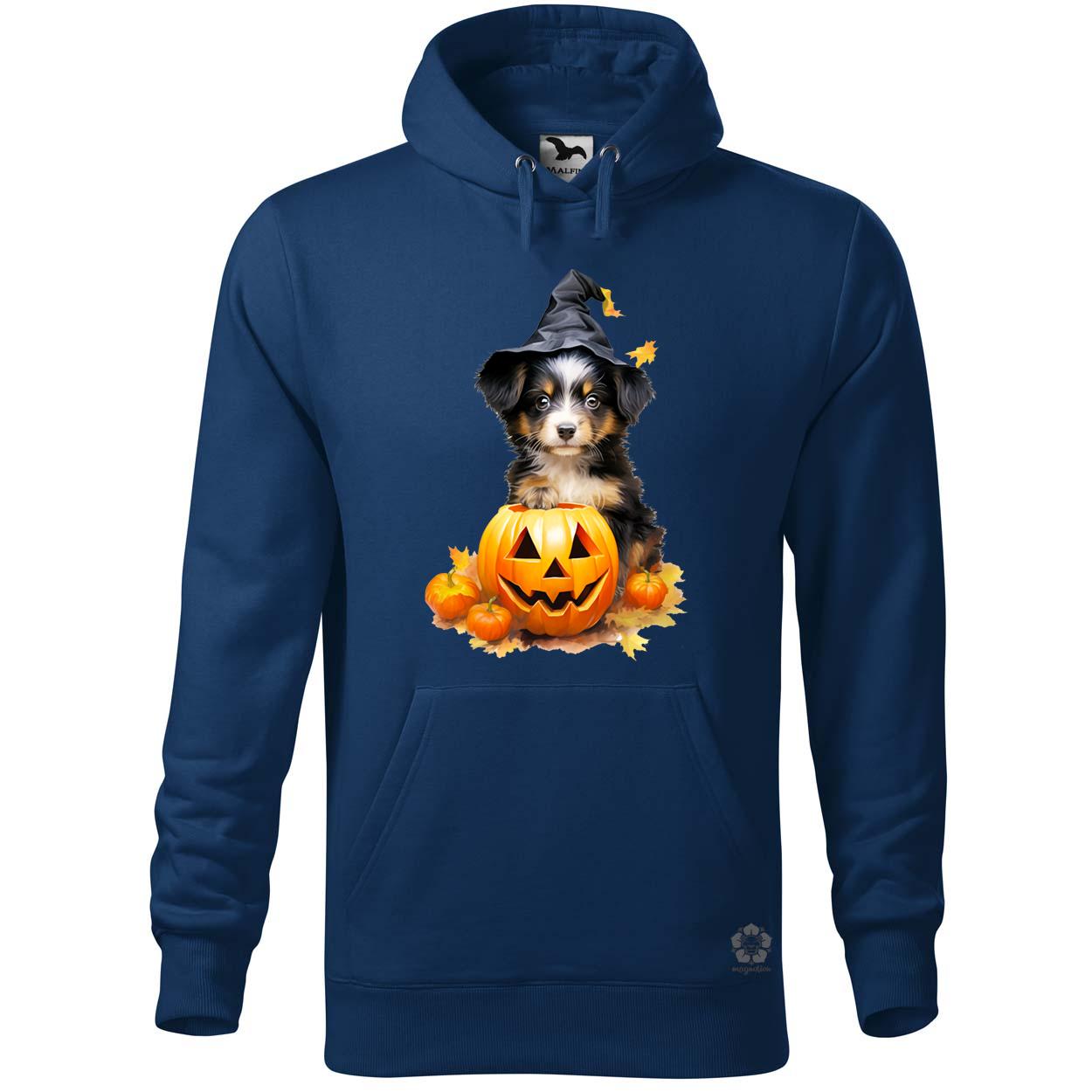 Halloween tök és kutyus v1 egyedi  pulóver 