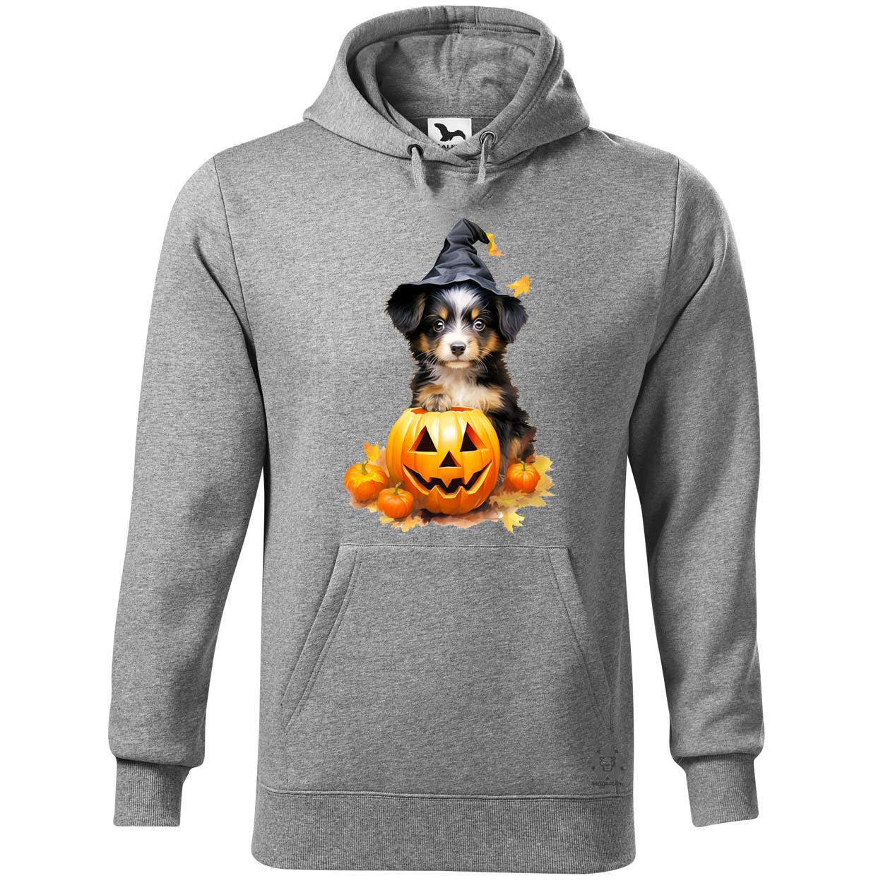 Halloween tök és kutyus v1 egyedi  pulóver 