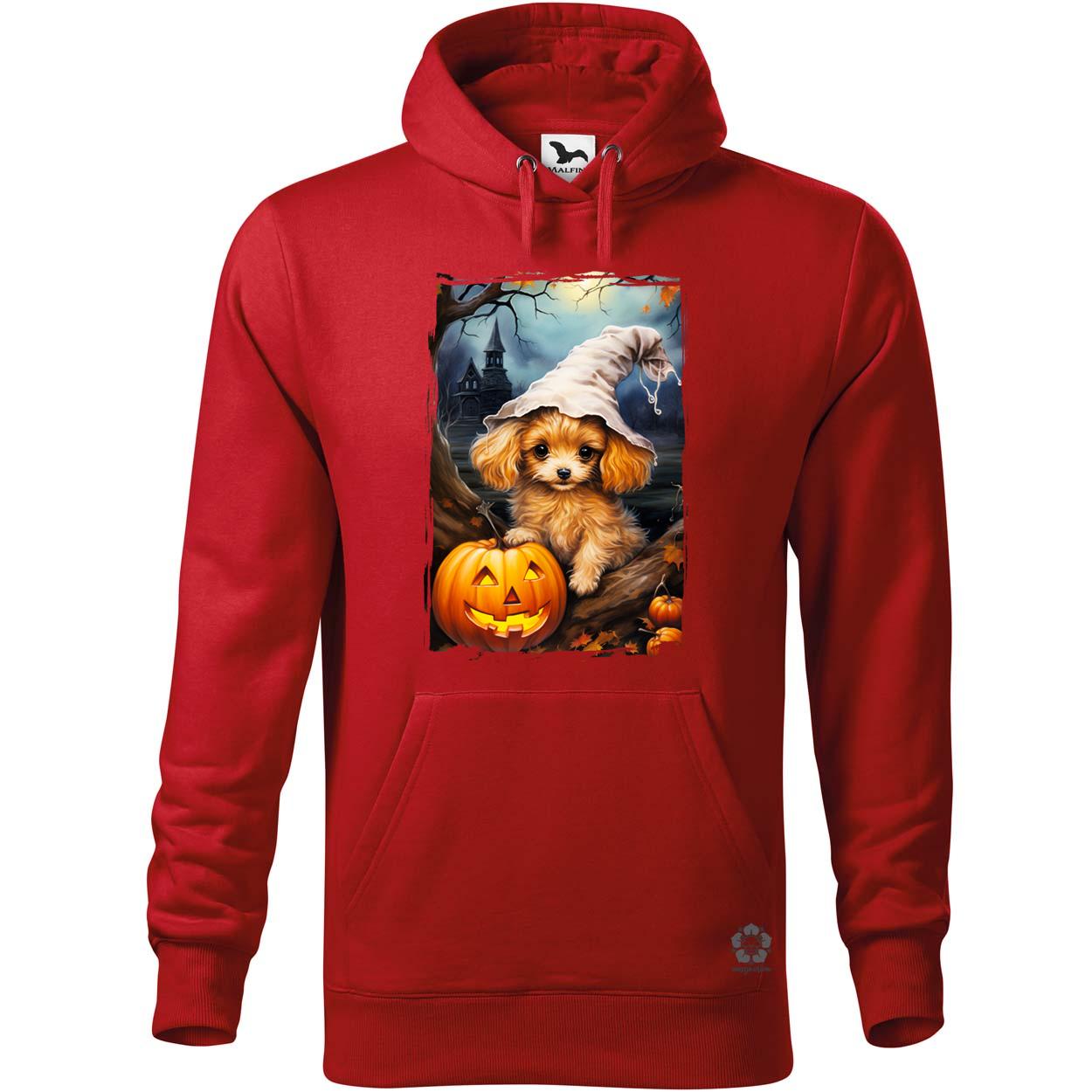 Halloween tök és kutyus v3 egyedi  pulóver 
