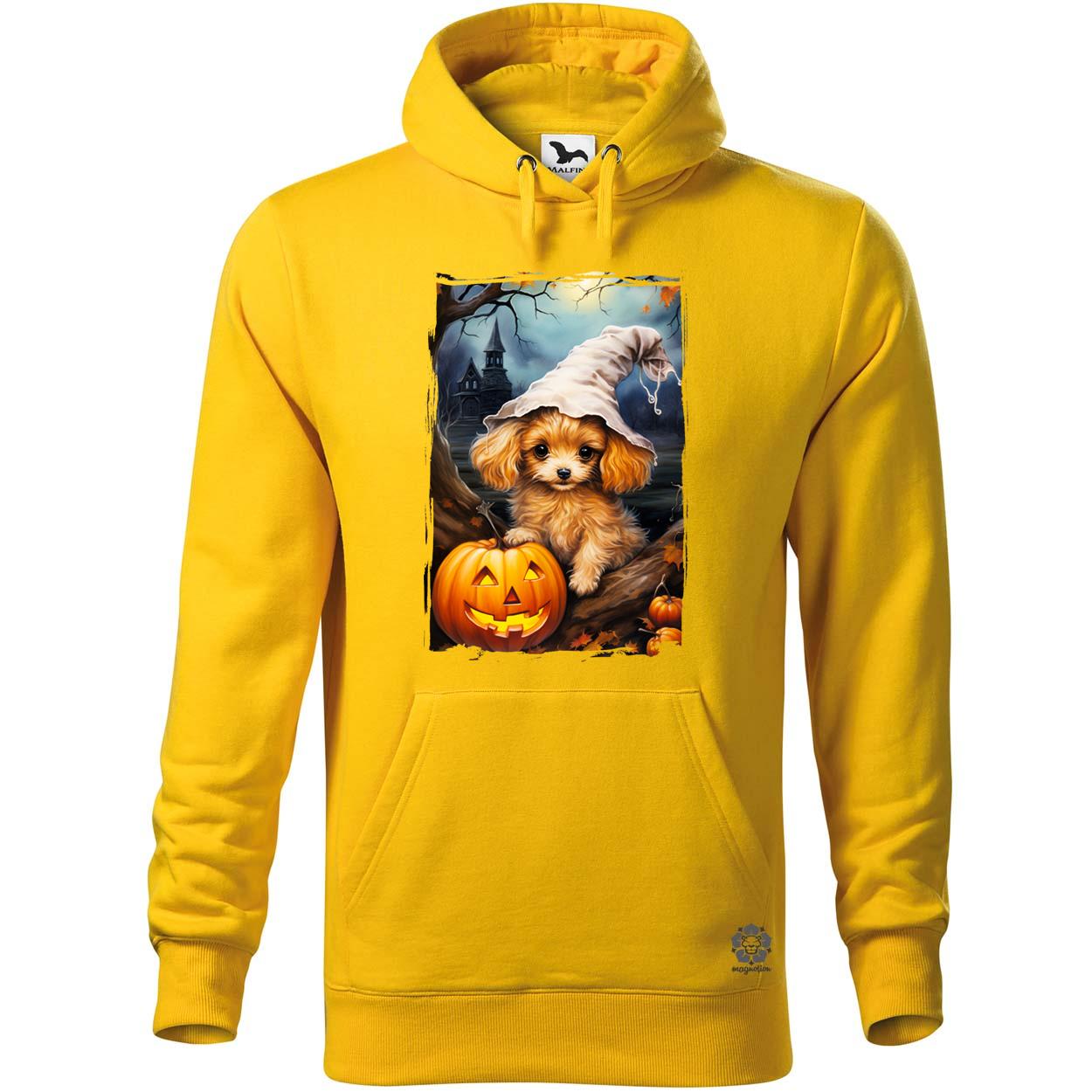 Halloween tök és kutyus v3 egyedi  pulóver 