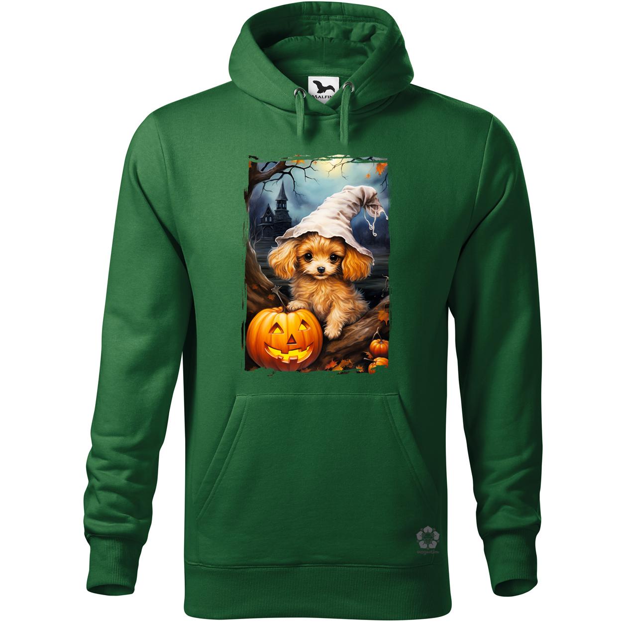 Halloween tök és kutyus v3 egyedi  pulóver 