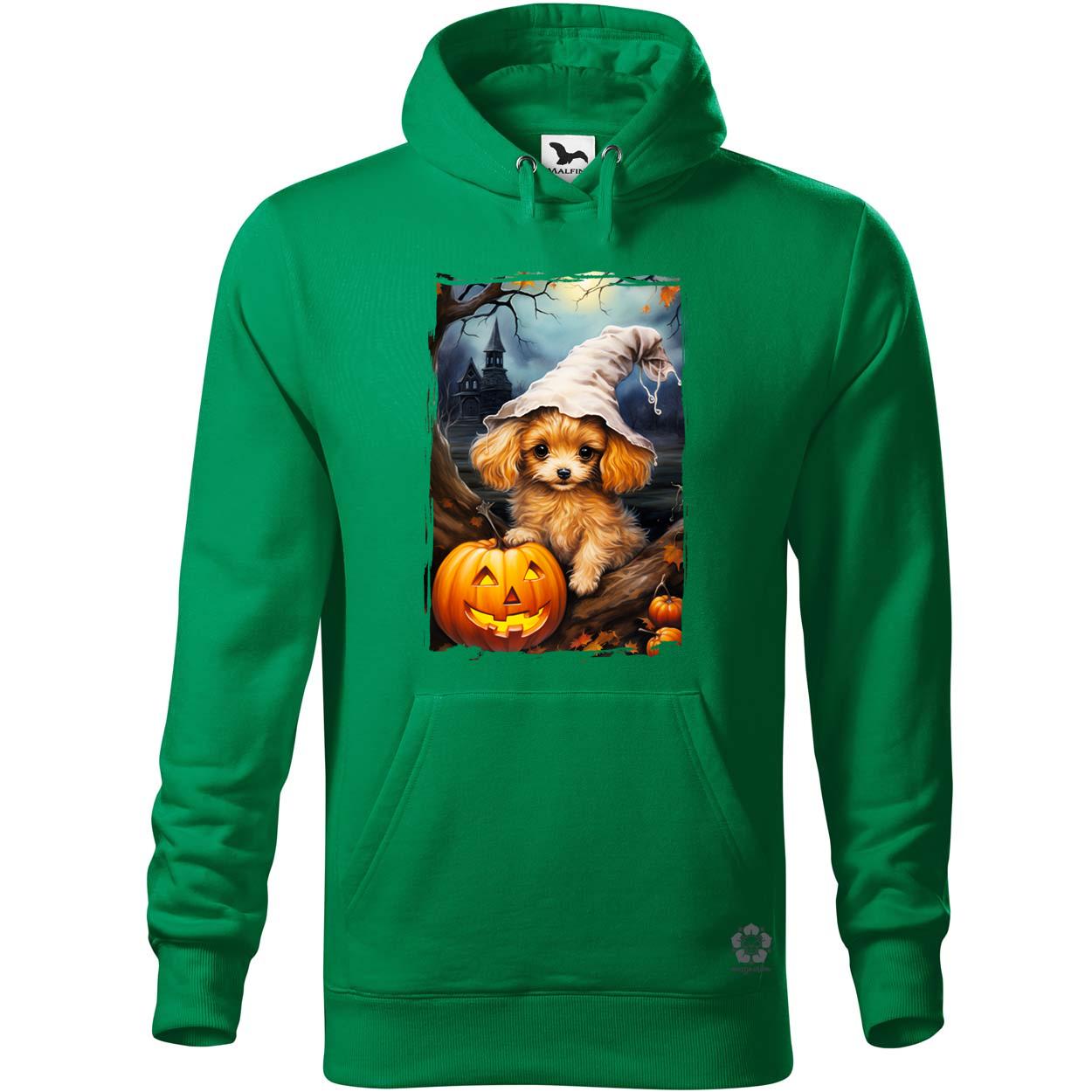 Halloween tök és kutyus v3 egyedi  pulóver 