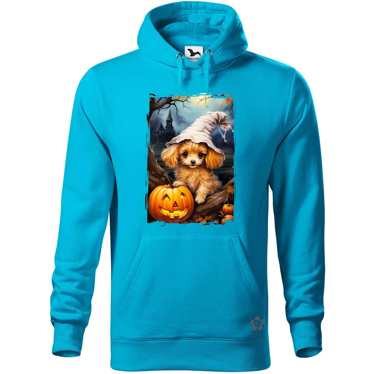 Halloween tök és kutyus v3 egyedi  pulóver 