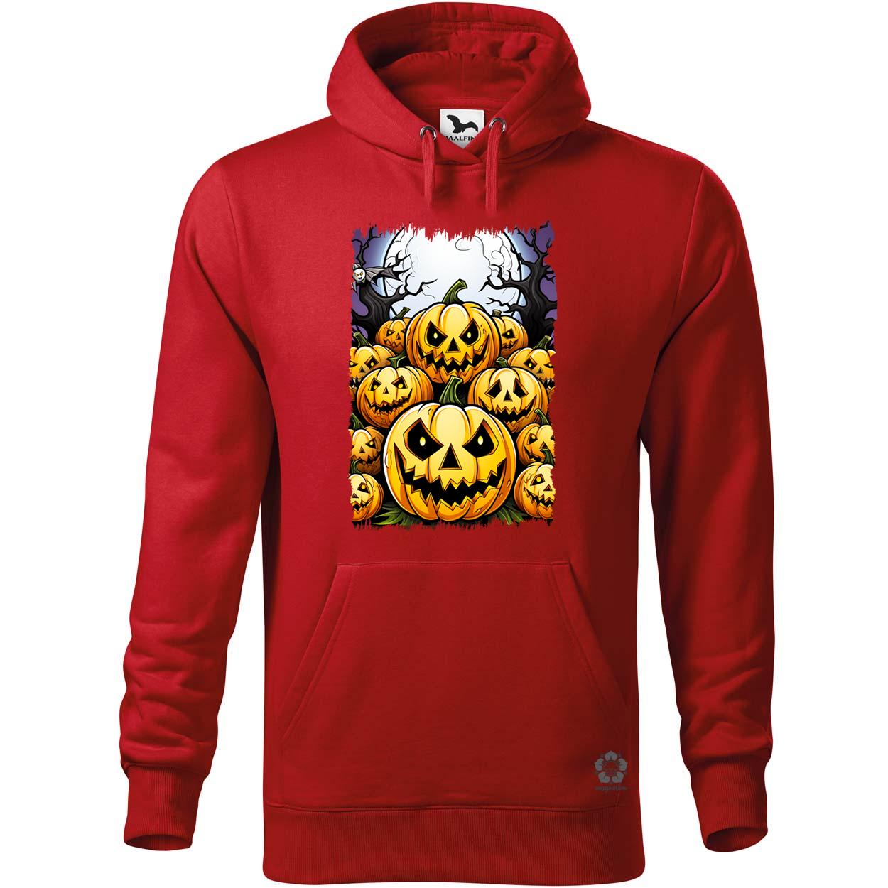 Halloween tök és koponya fantázia v6 egyedi  pulóver 