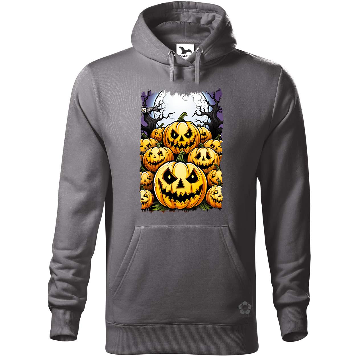 Halloween tök és koponya fantázia v6 egyedi  pulóver 