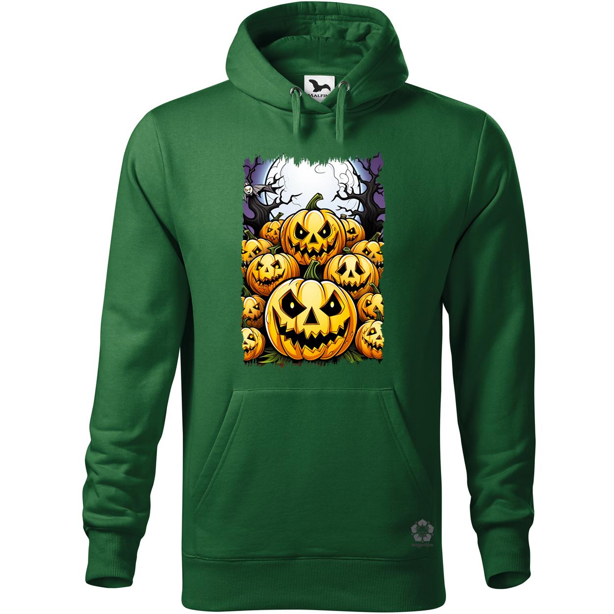 Halloween tök és koponya fantázia v6 egyedi  pulóver 