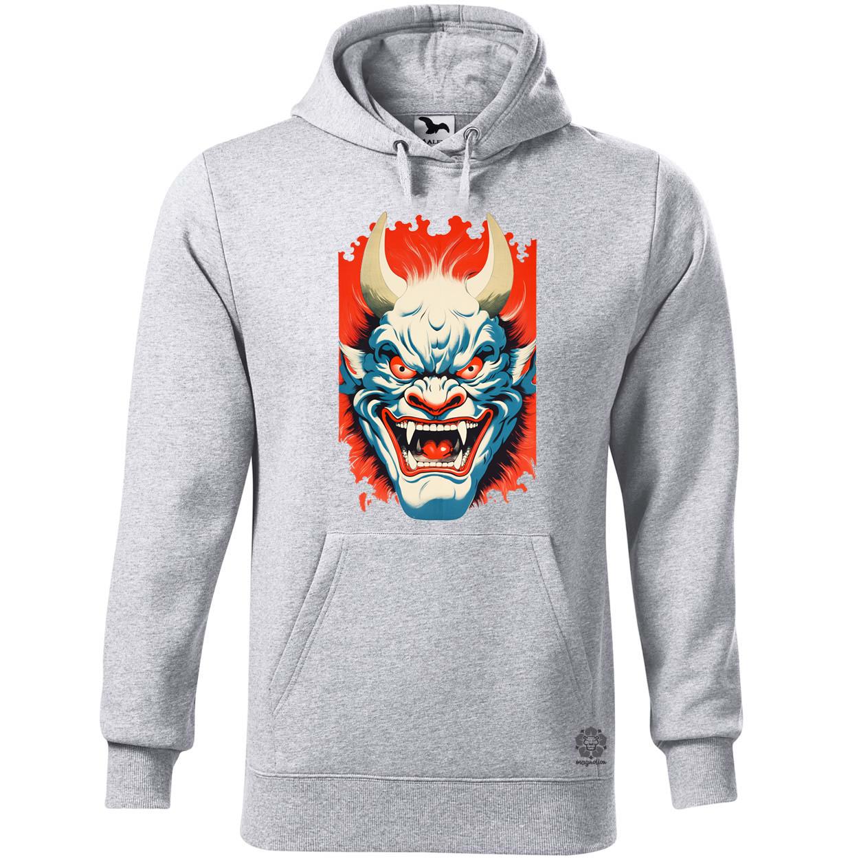 Hannya maszk fantázia v1 egyedi  pulóver 