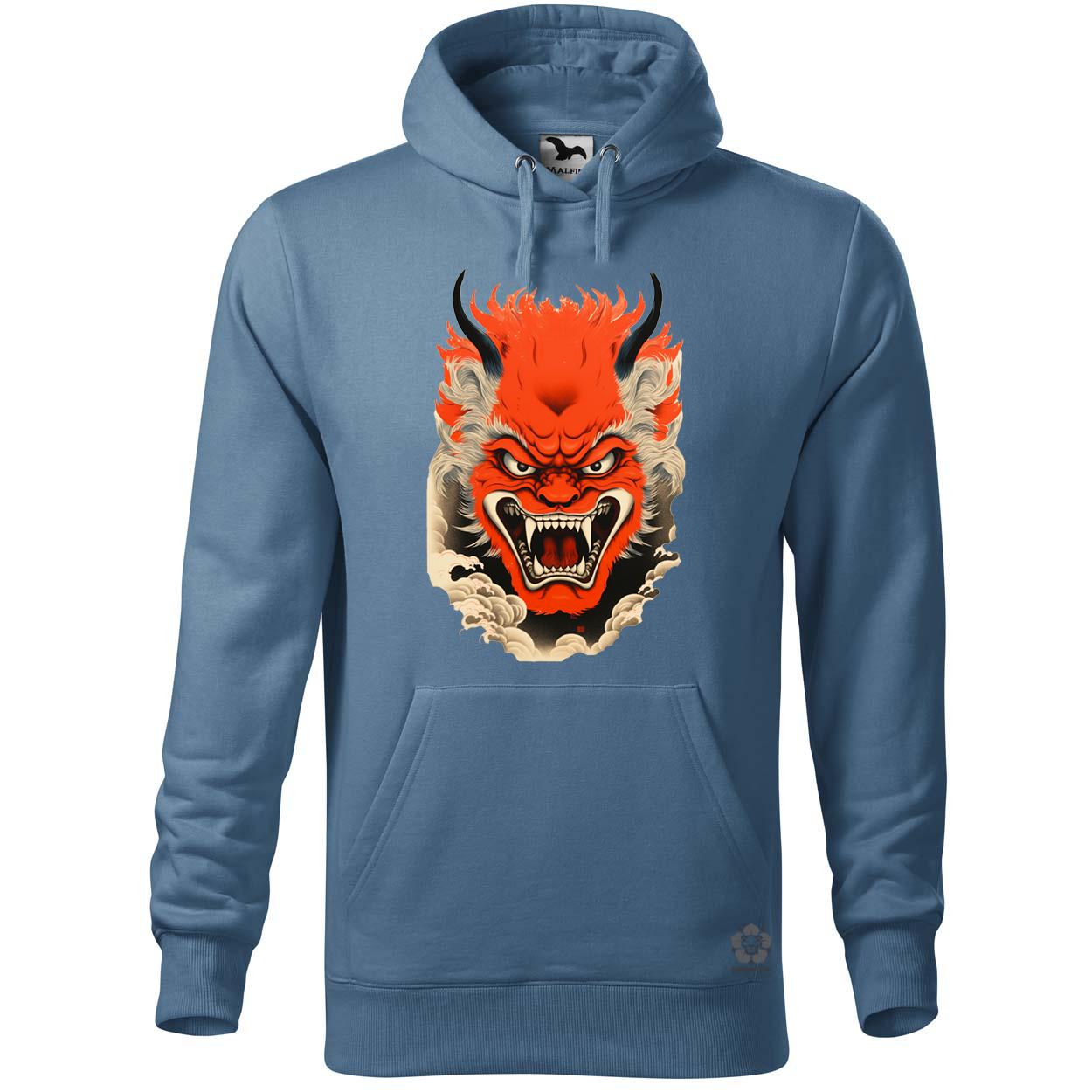 Hannya maszk fantázia v4 egyedi  pulóver 