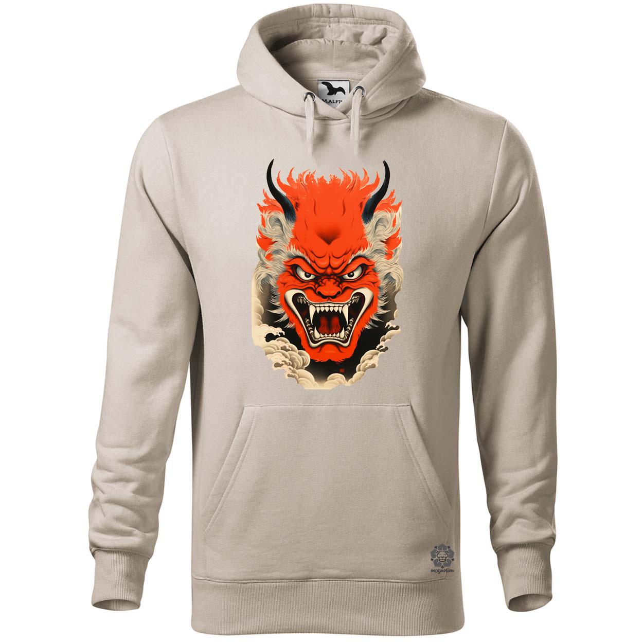 Hannya maszk fantázia v4 egyedi  pulóver 